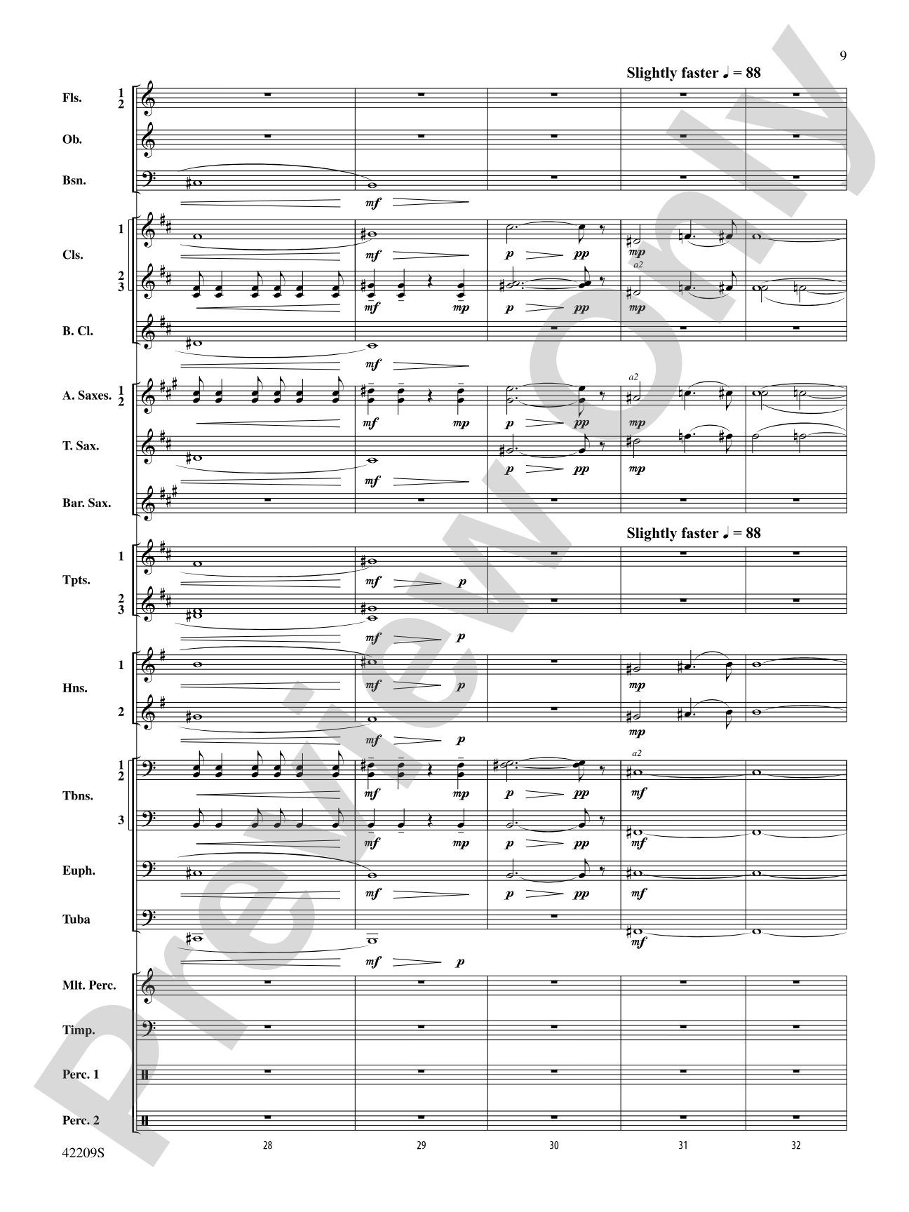 The Hobbit: The Desolation of Smaug, Suite from: Concert Band Conductor Score & Parts