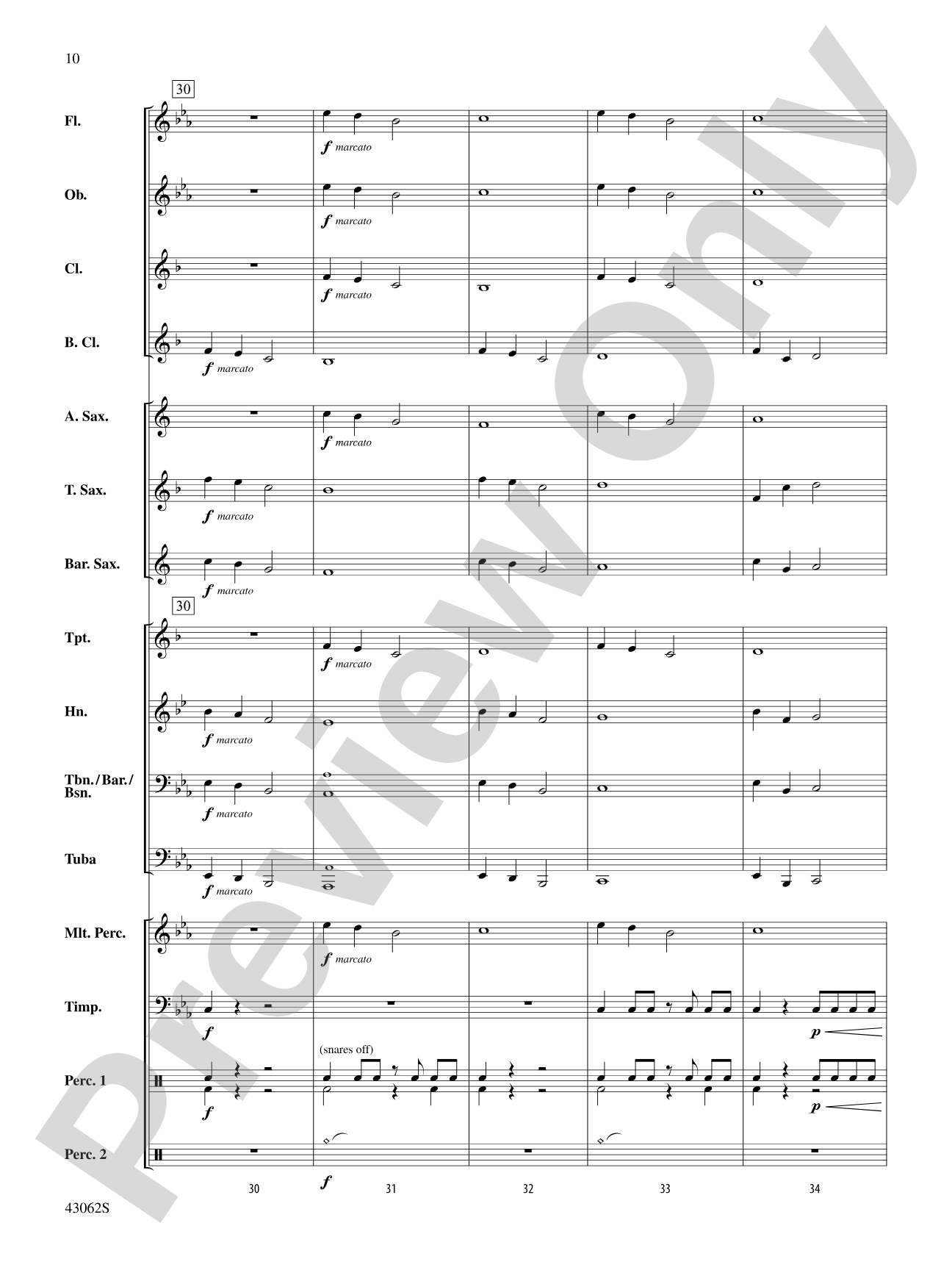 Planet X: Concert Band Conductor Score & Parts