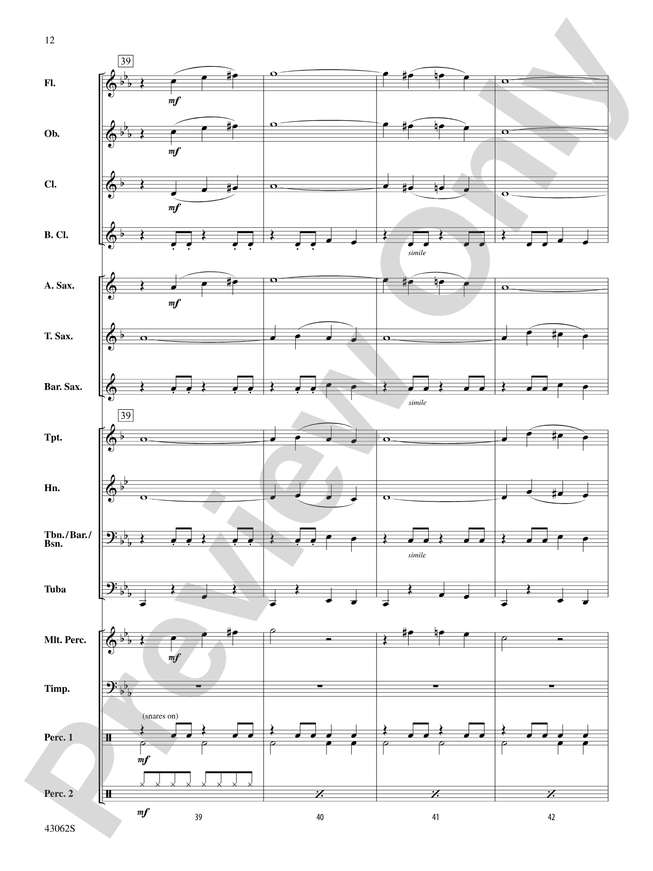 Planet X: Concert Band Conductor Score & Parts