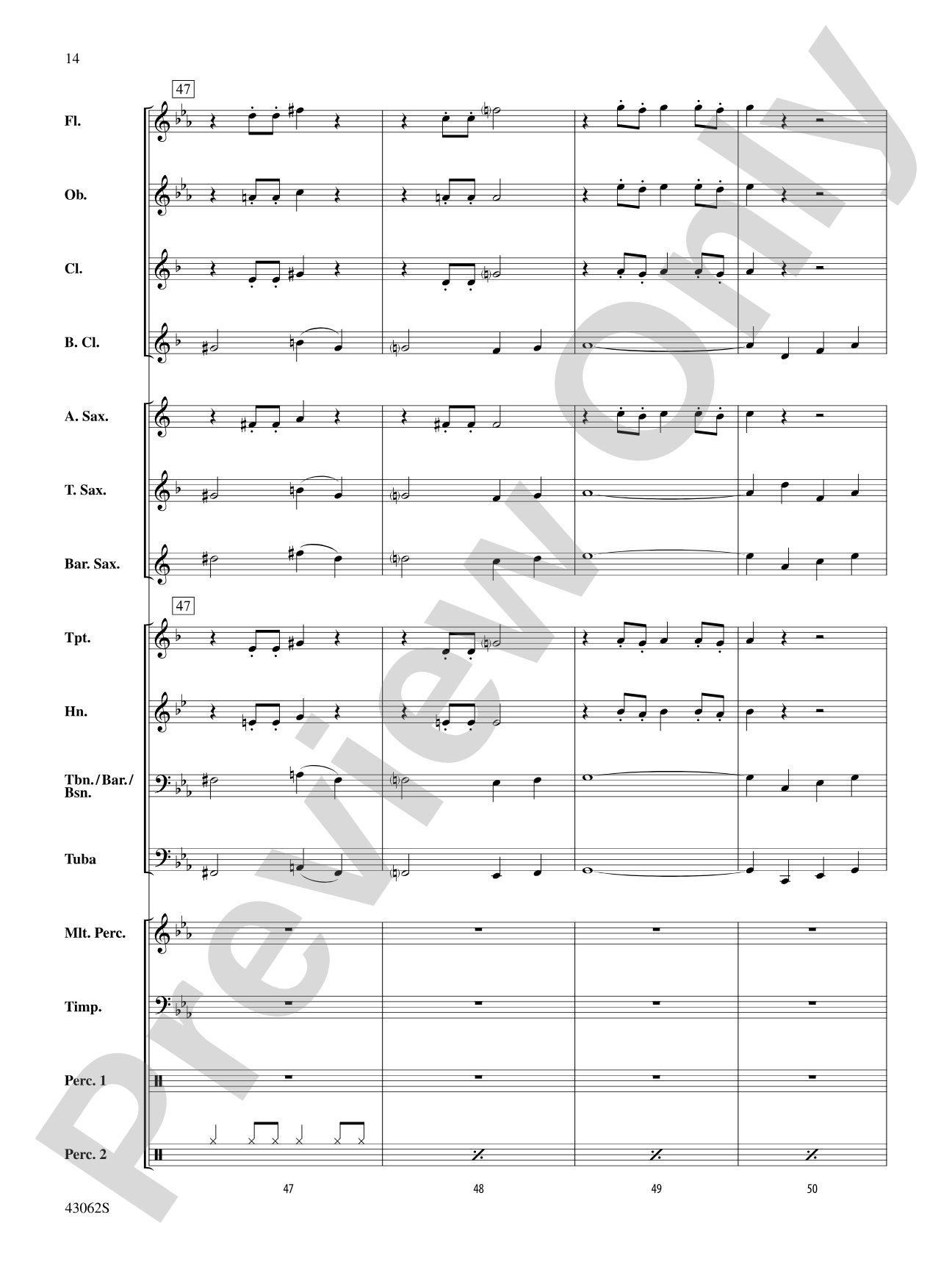 Planet X: Concert Band Conductor Score & Parts