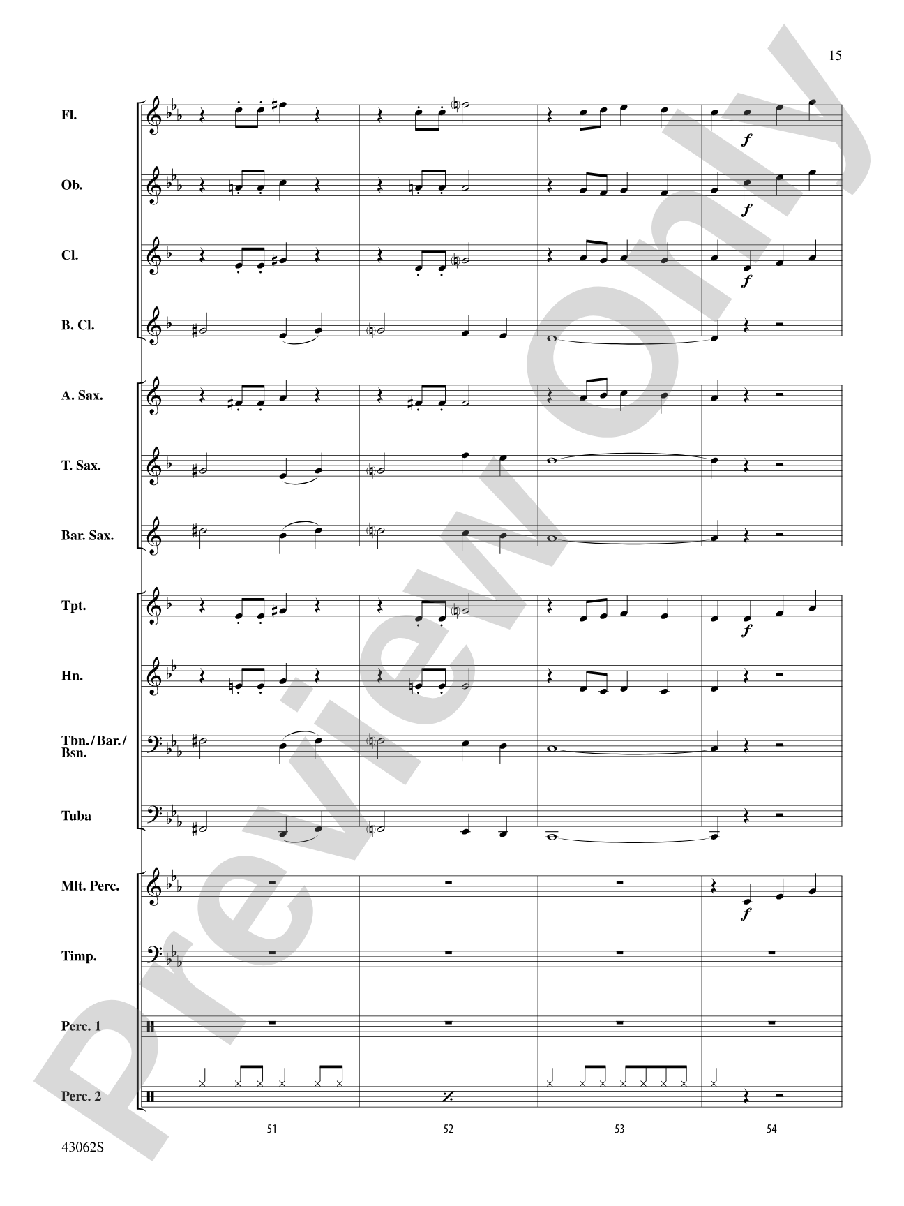 Planet X: Concert Band Conductor Score & Parts