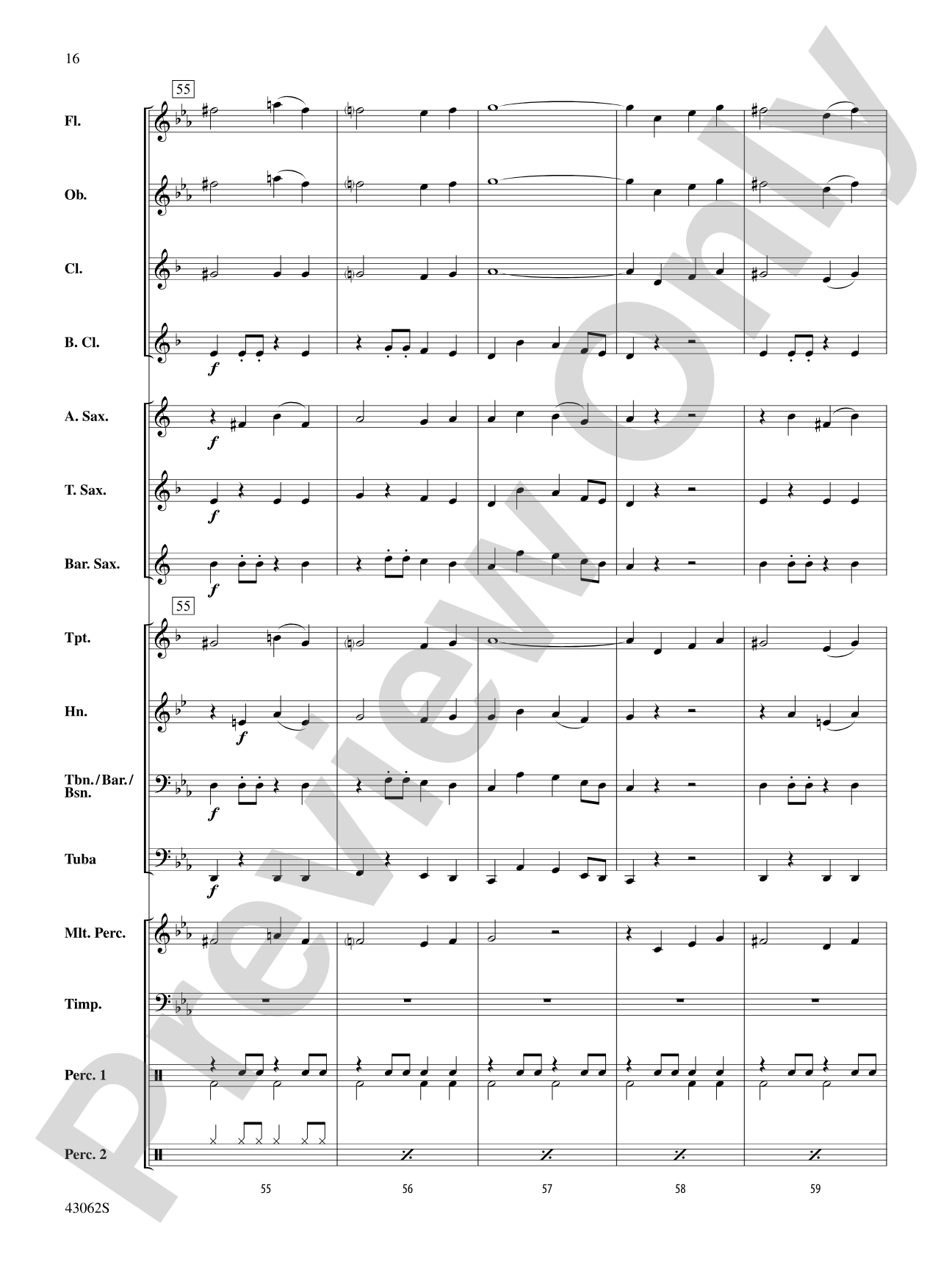 Planet X: Concert Band Conductor Score & Parts