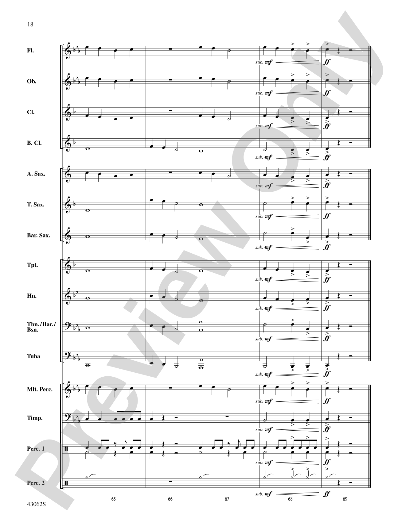 Planet X: Concert Band Conductor Score & Parts