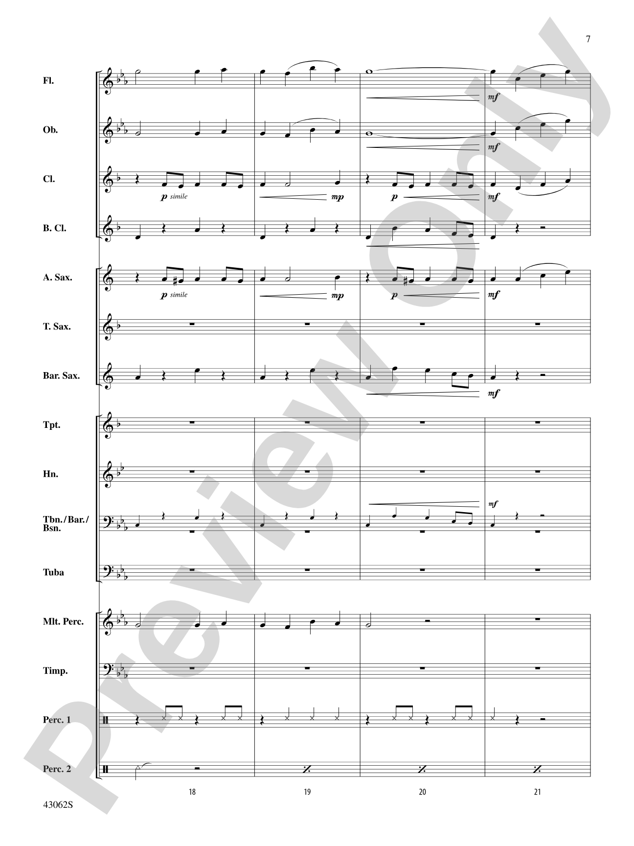 Planet X: Concert Band Conductor Score & Parts