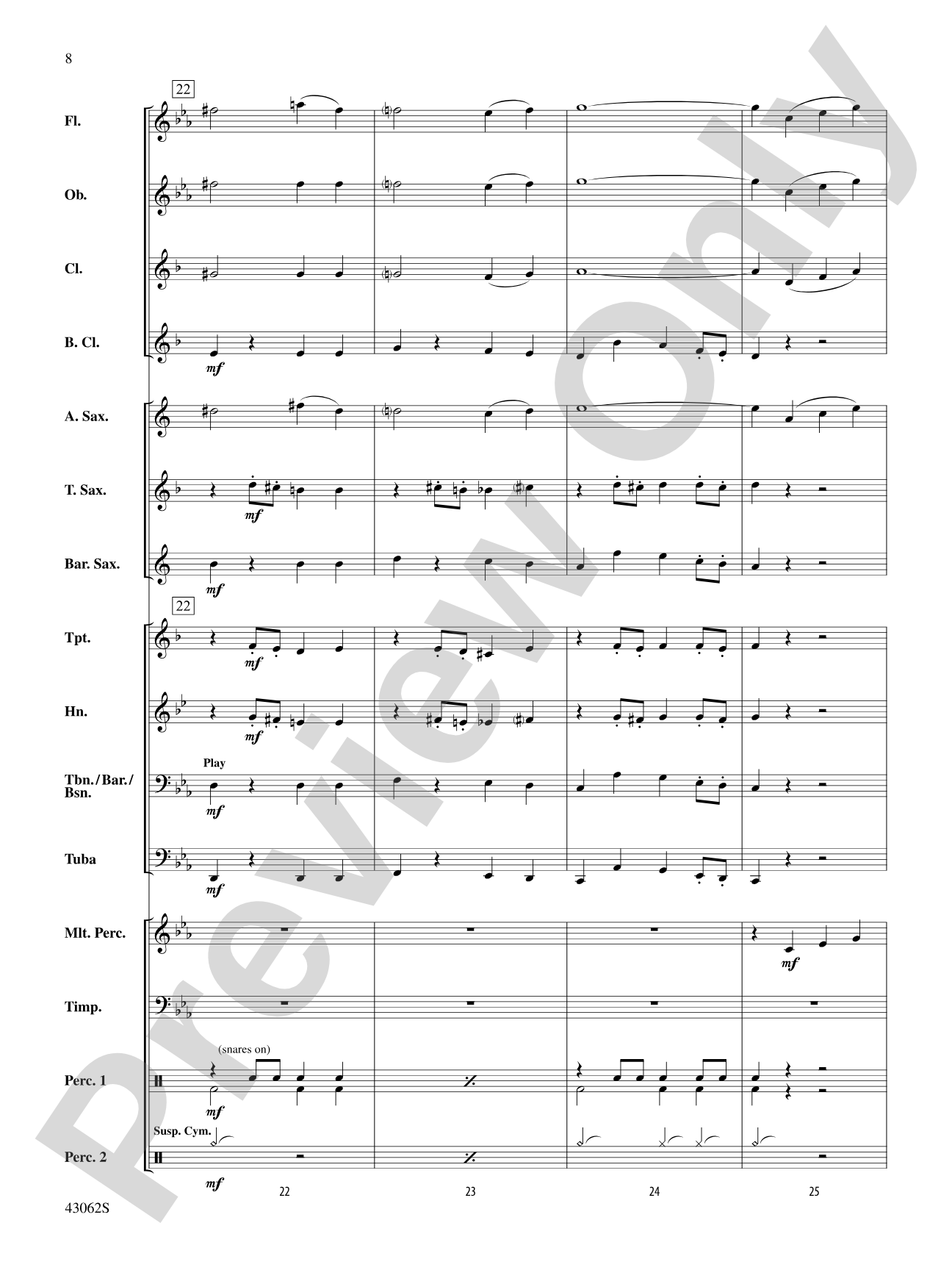 Planet X: Concert Band Conductor Score & Parts