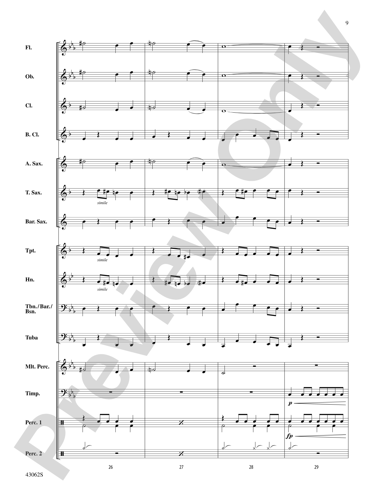 Planet X: Concert Band Conductor Score & Parts