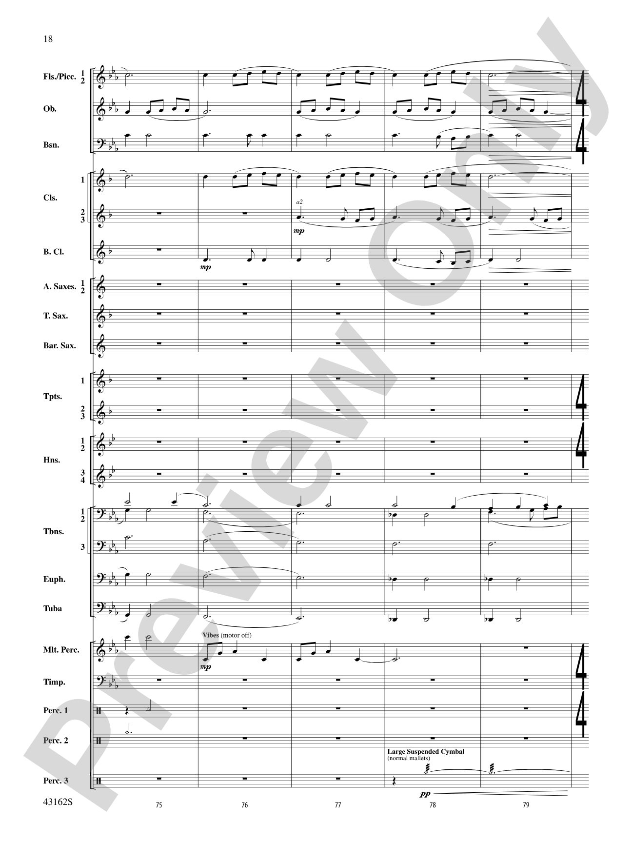 Appalachian Dreams: Concert Band Conductor Score & Parts