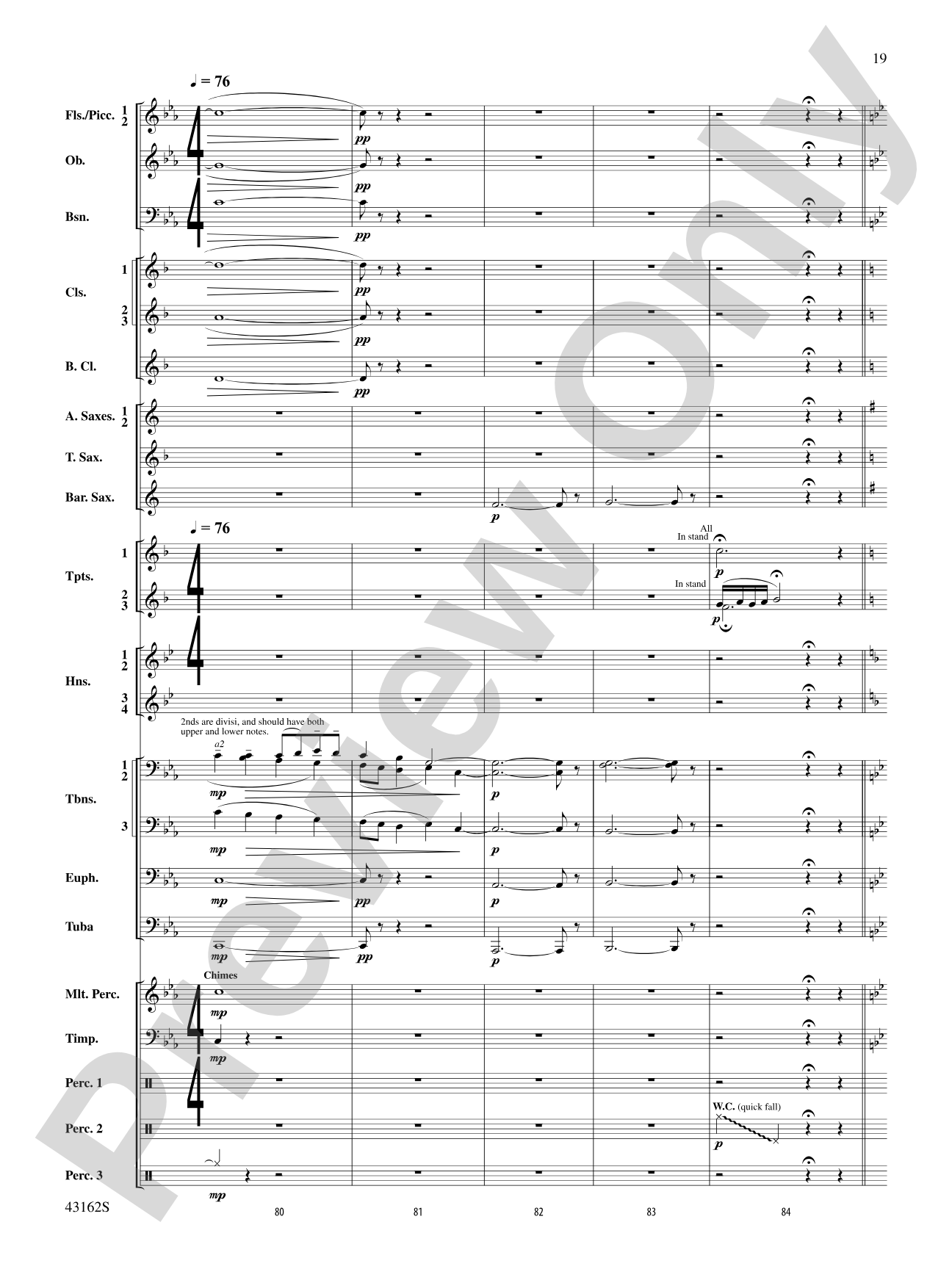 Appalachian Dreams: Concert Band Conductor Score & Parts