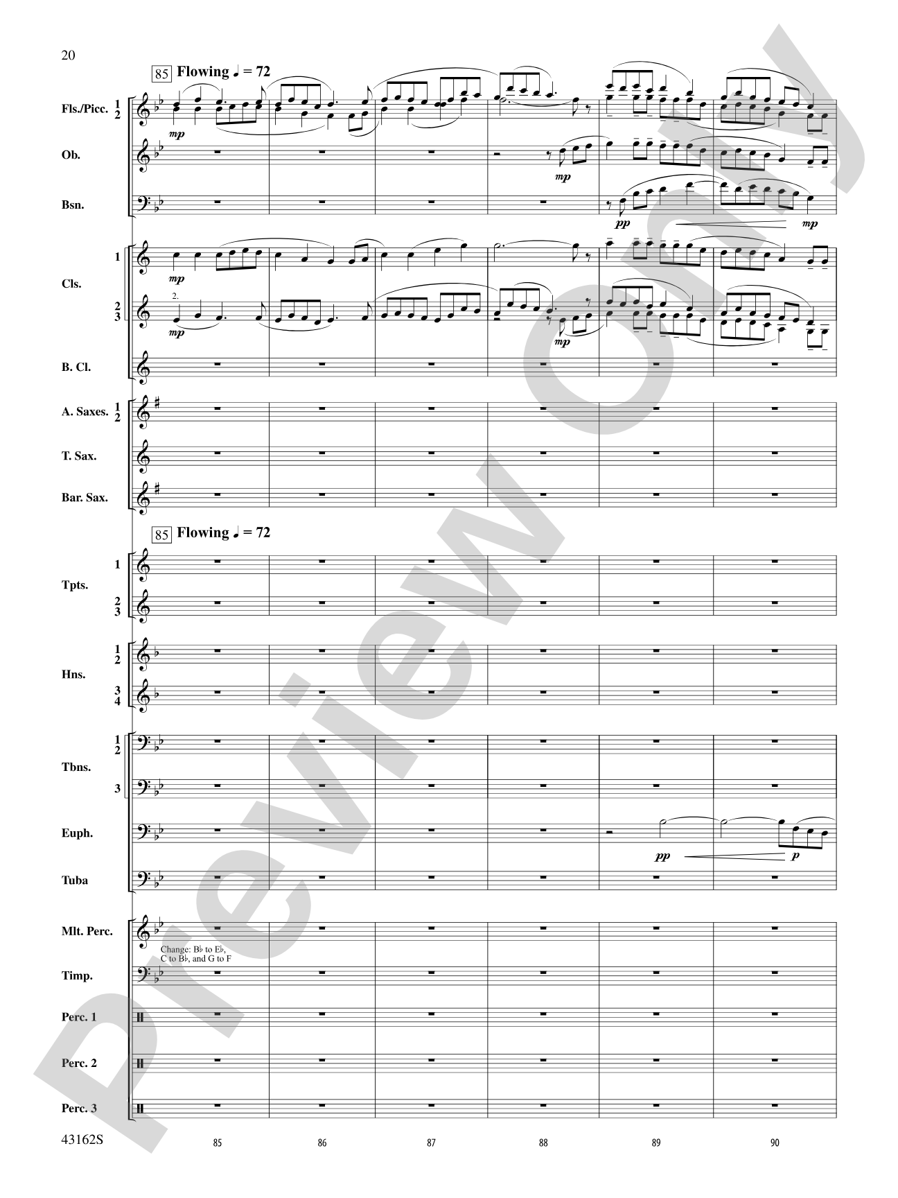 Appalachian Dreams: Concert Band Conductor Score & Parts