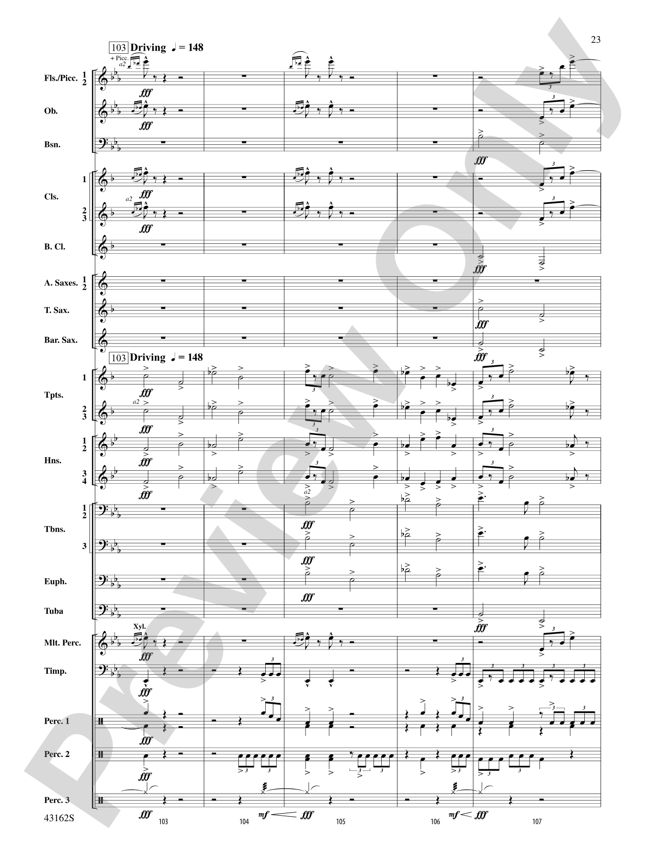 Appalachian Dreams: Concert Band Conductor Score & Parts
