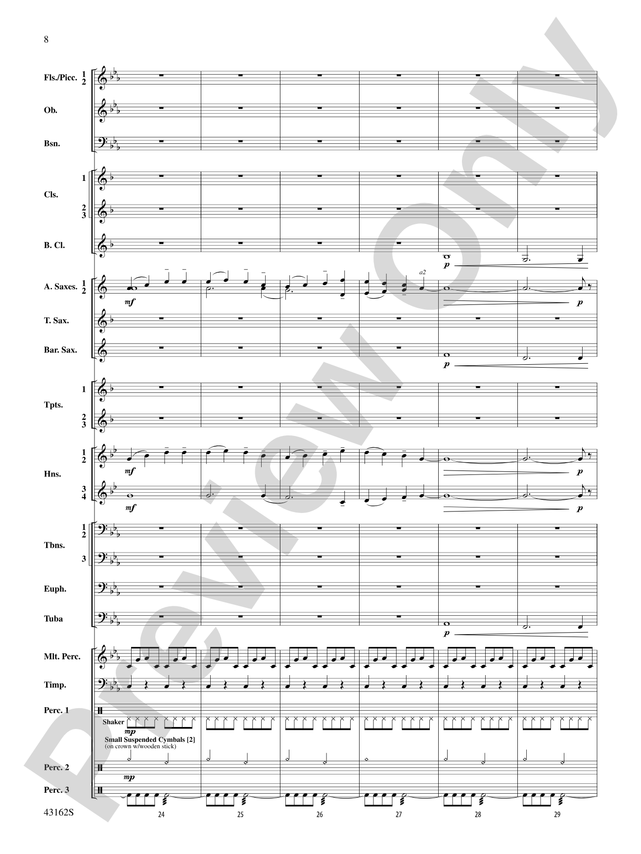 Appalachian Dreams: Concert Band Conductor Score & Parts