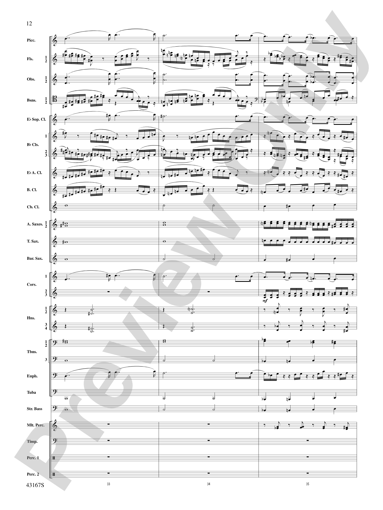 Down to the Sea in Ships (from the NBC TV Film Project 20): Concert Band Conductor Score & Parts