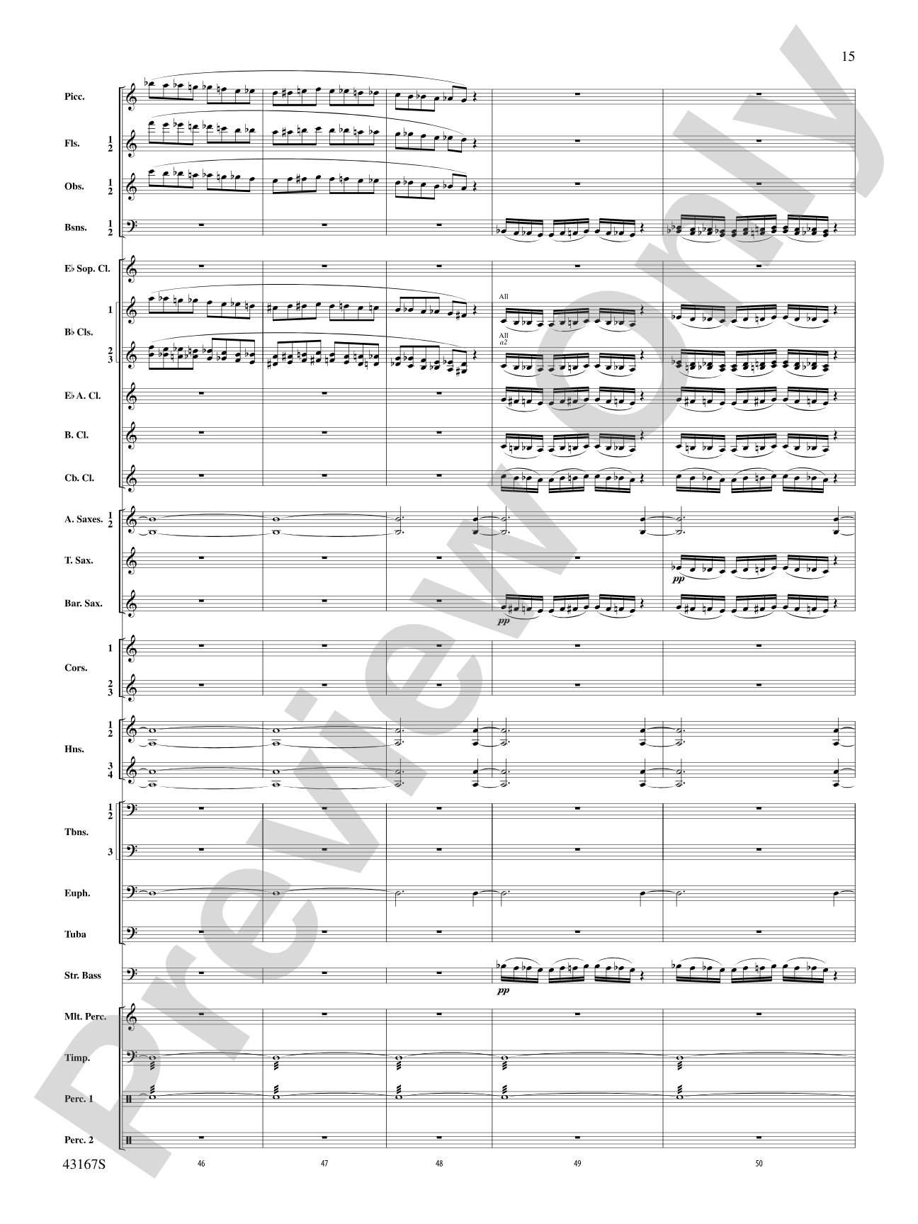 Down to the Sea in Ships (from the NBC TV Film Project 20): Concert Band Conductor Score & Parts