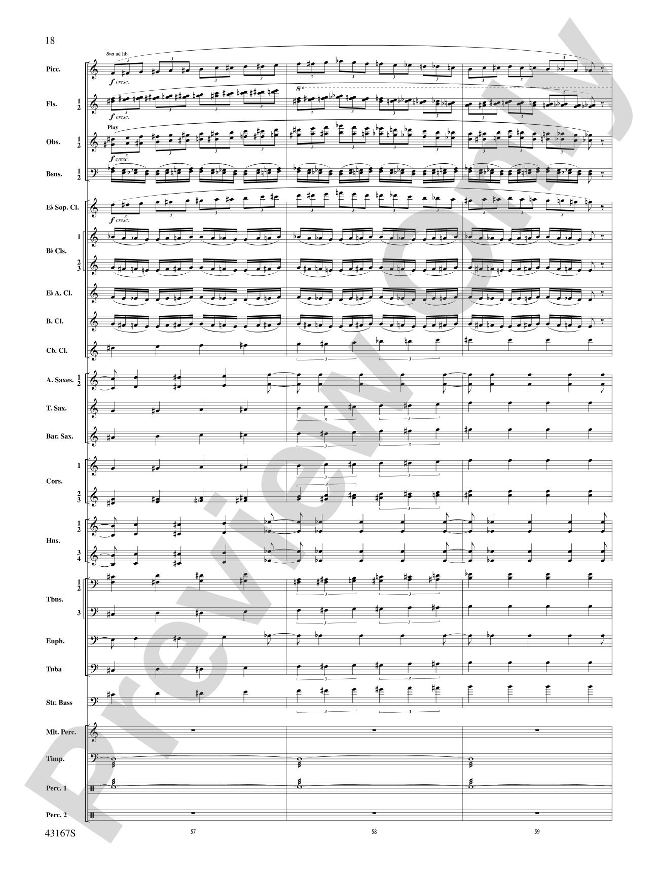 Down to the Sea in Ships (from the NBC TV Film Project 20): Concert Band Conductor Score & Parts