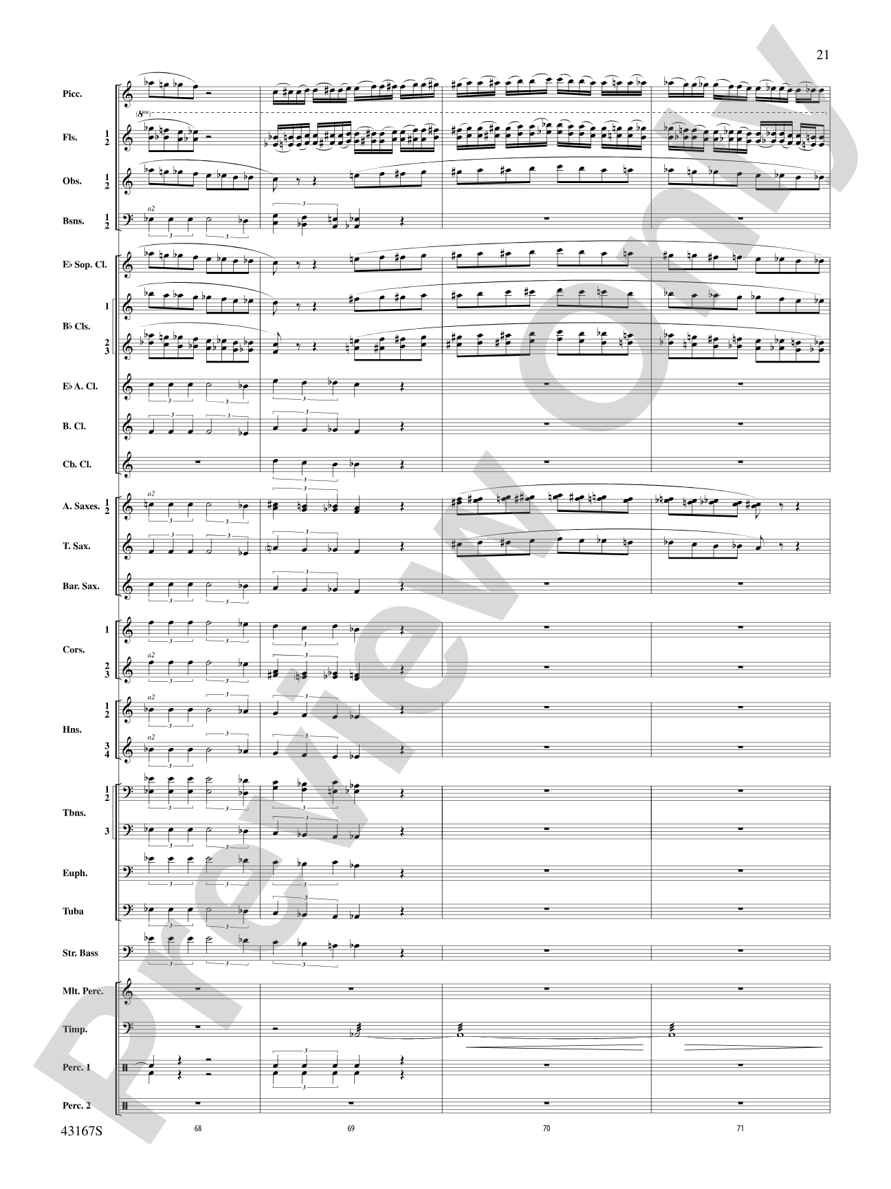 Down to the Sea in Ships (from the NBC TV Film Project 20): Concert Band Conductor Score & Parts