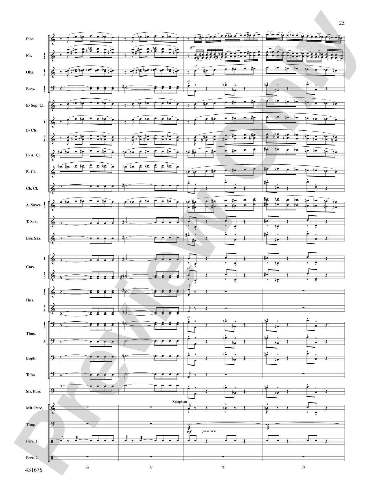 Down to the Sea in Ships (from the NBC TV Film Project 20): Concert Band Conductor Score & Parts