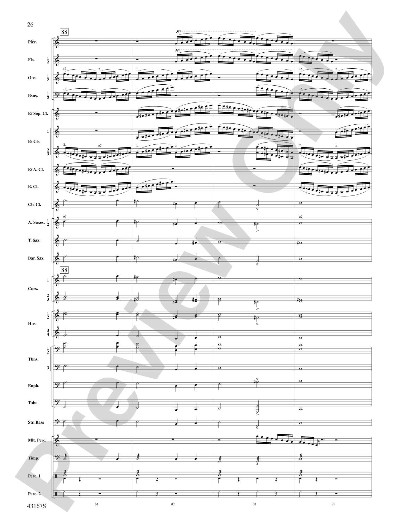 Down to the Sea in Ships (from the NBC TV Film Project 20): Concert Band Conductor Score & Parts