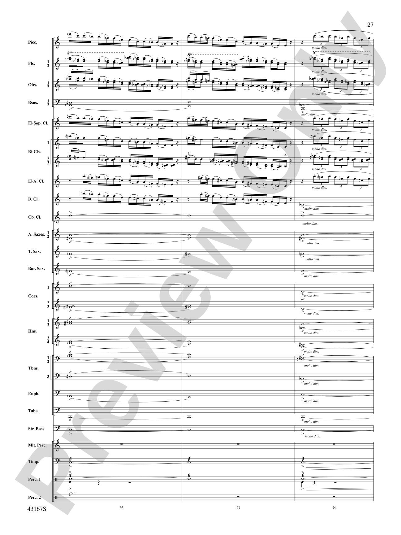 Down to the Sea in Ships (from the NBC TV Film Project 20): Concert Band Conductor Score & Parts