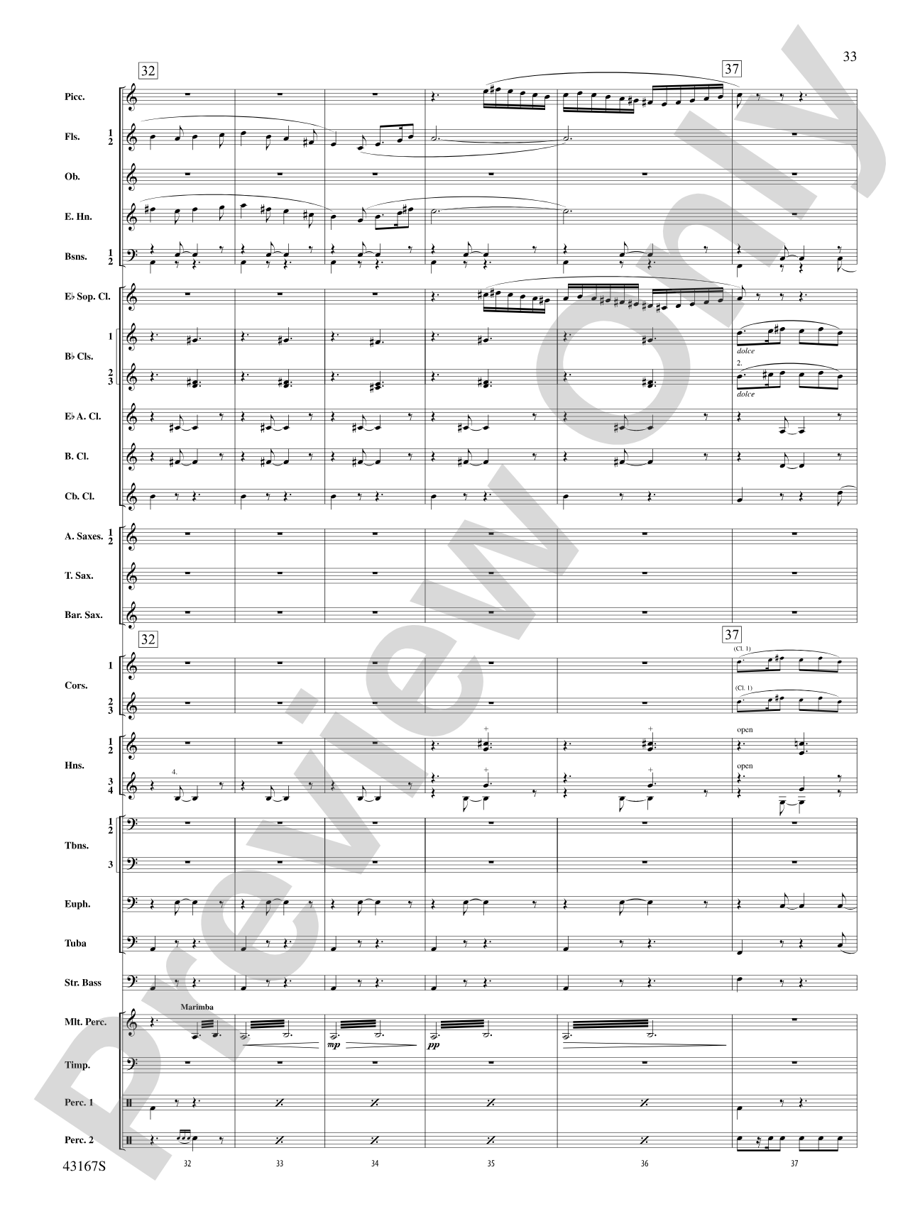Down to the Sea in Ships (from the NBC TV Film Project 20): Concert Band Conductor Score & Parts