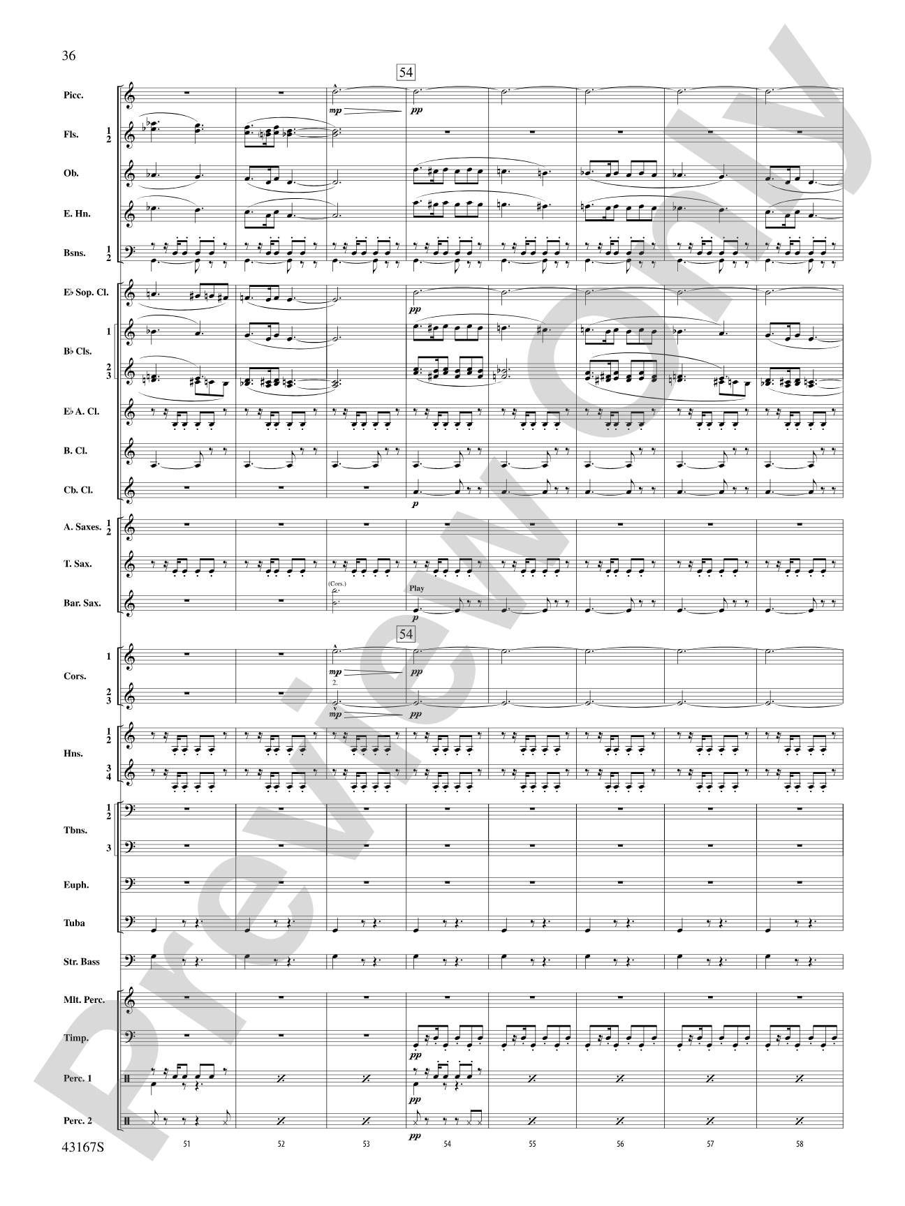 Down to the Sea in Ships (from the NBC TV Film Project 20): Concert Band Conductor Score & Parts