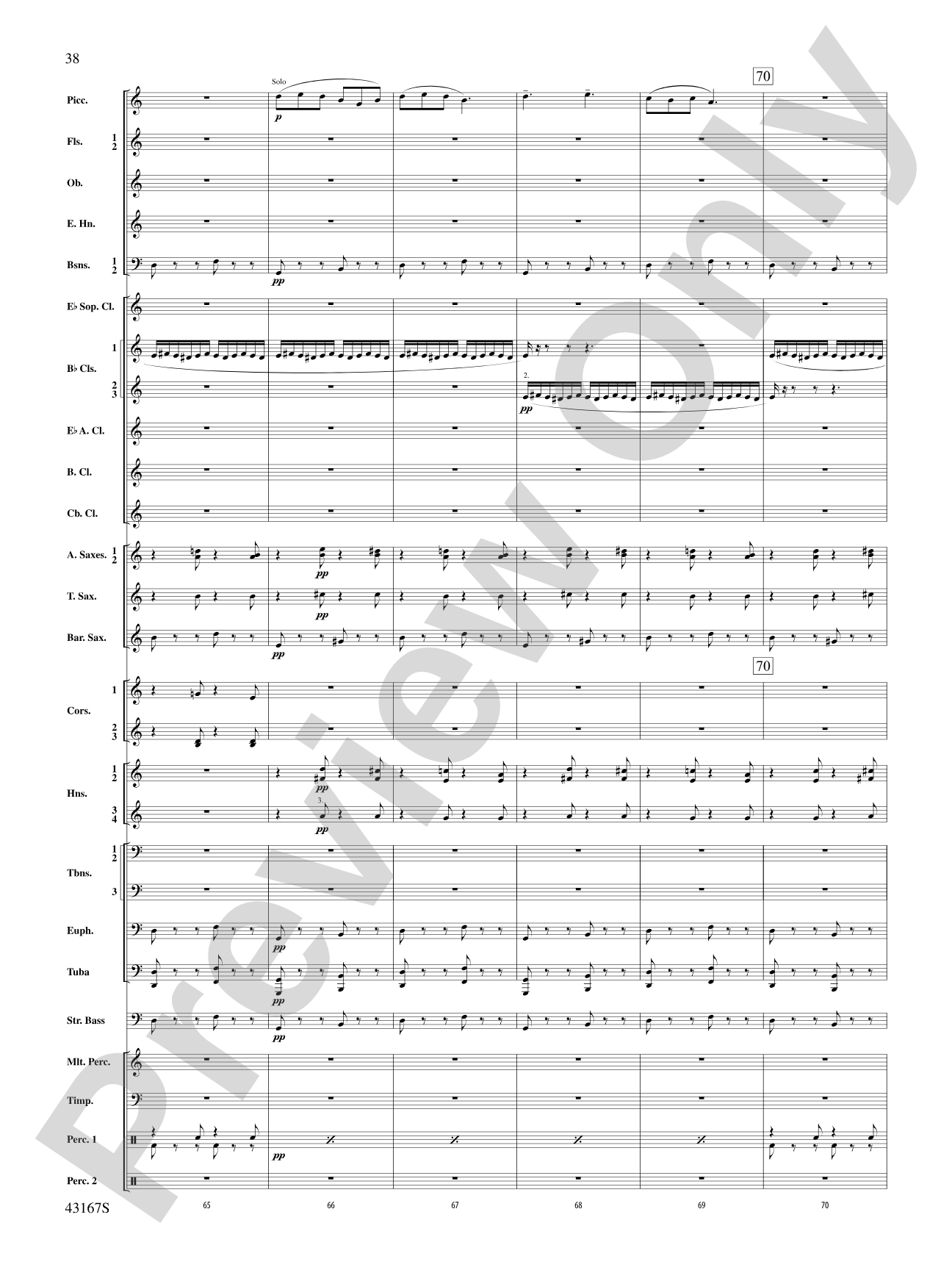 Down to the Sea in Ships (from the NBC TV Film Project 20): Concert Band Conductor Score & Parts