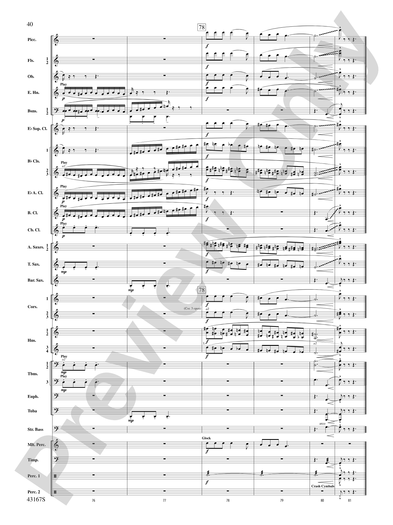 Down to the Sea in Ships (from the NBC TV Film Project 20): Concert Band Conductor Score & Parts
