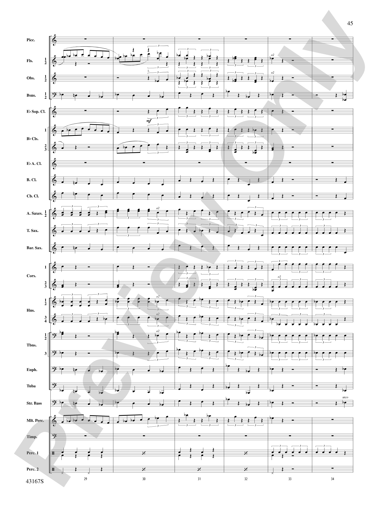 Down to the Sea in Ships (from the NBC TV Film Project 20): Concert Band Conductor Score & Parts