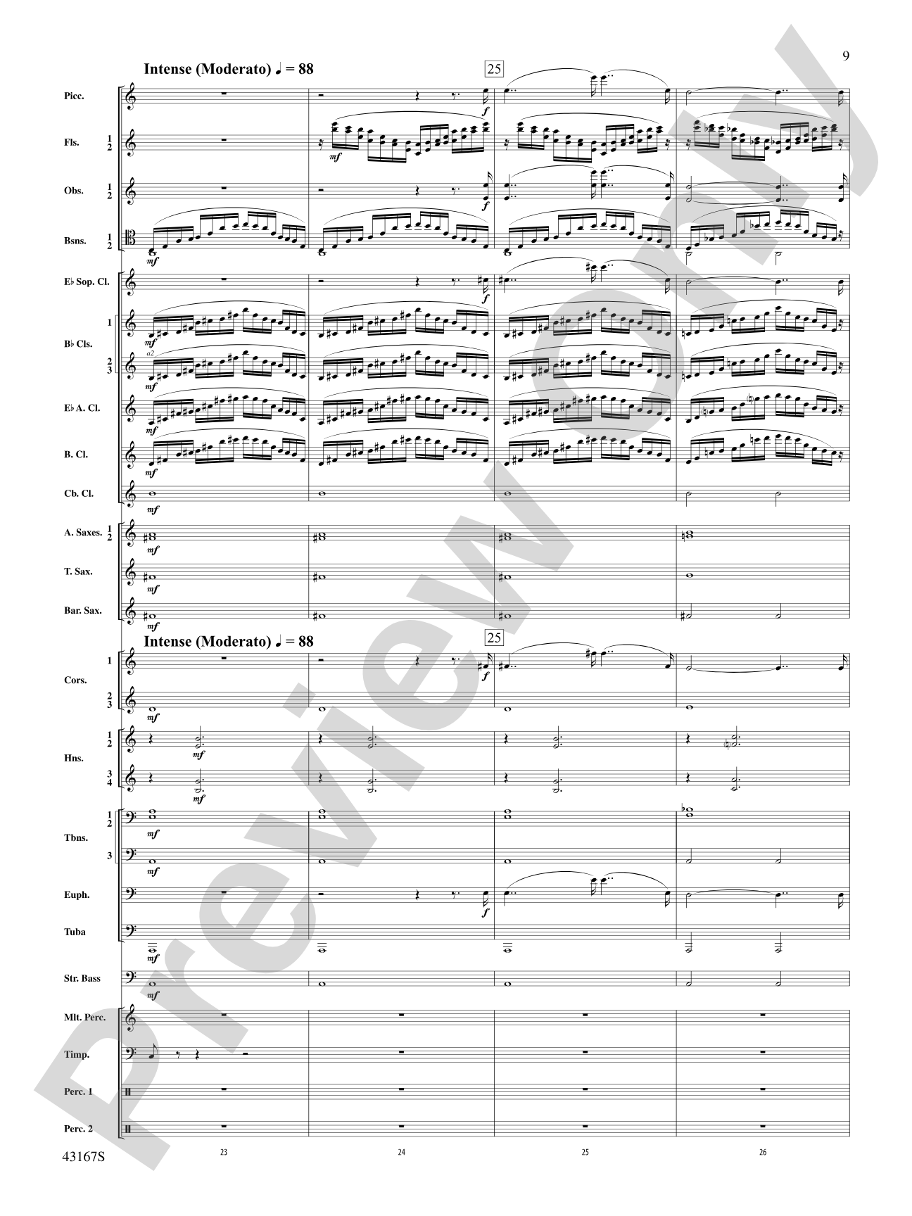 Down to the Sea in Ships (from the NBC TV Film Project 20): Concert Band Conductor Score & Parts