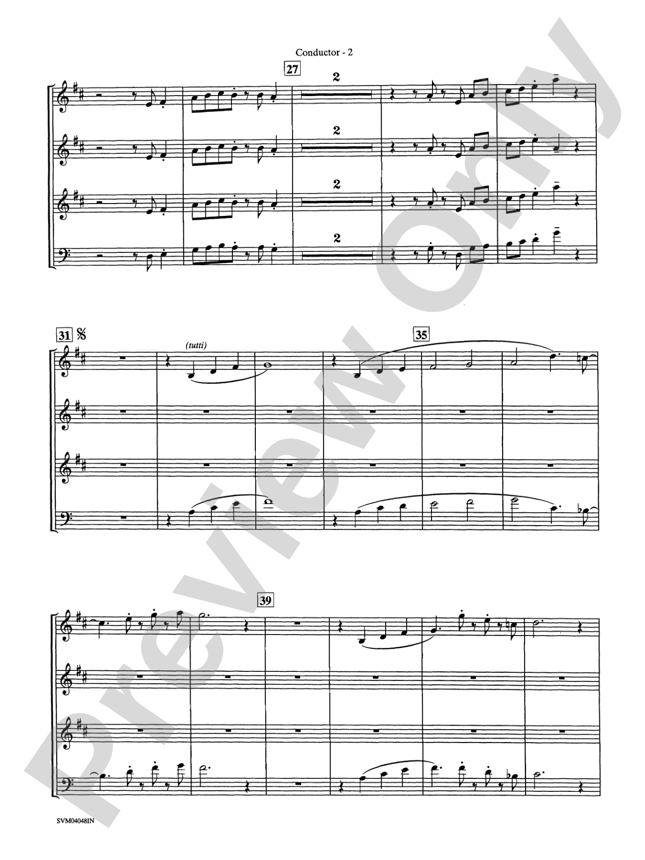 Make a Joyful Noise: Choral Instrumental Parts