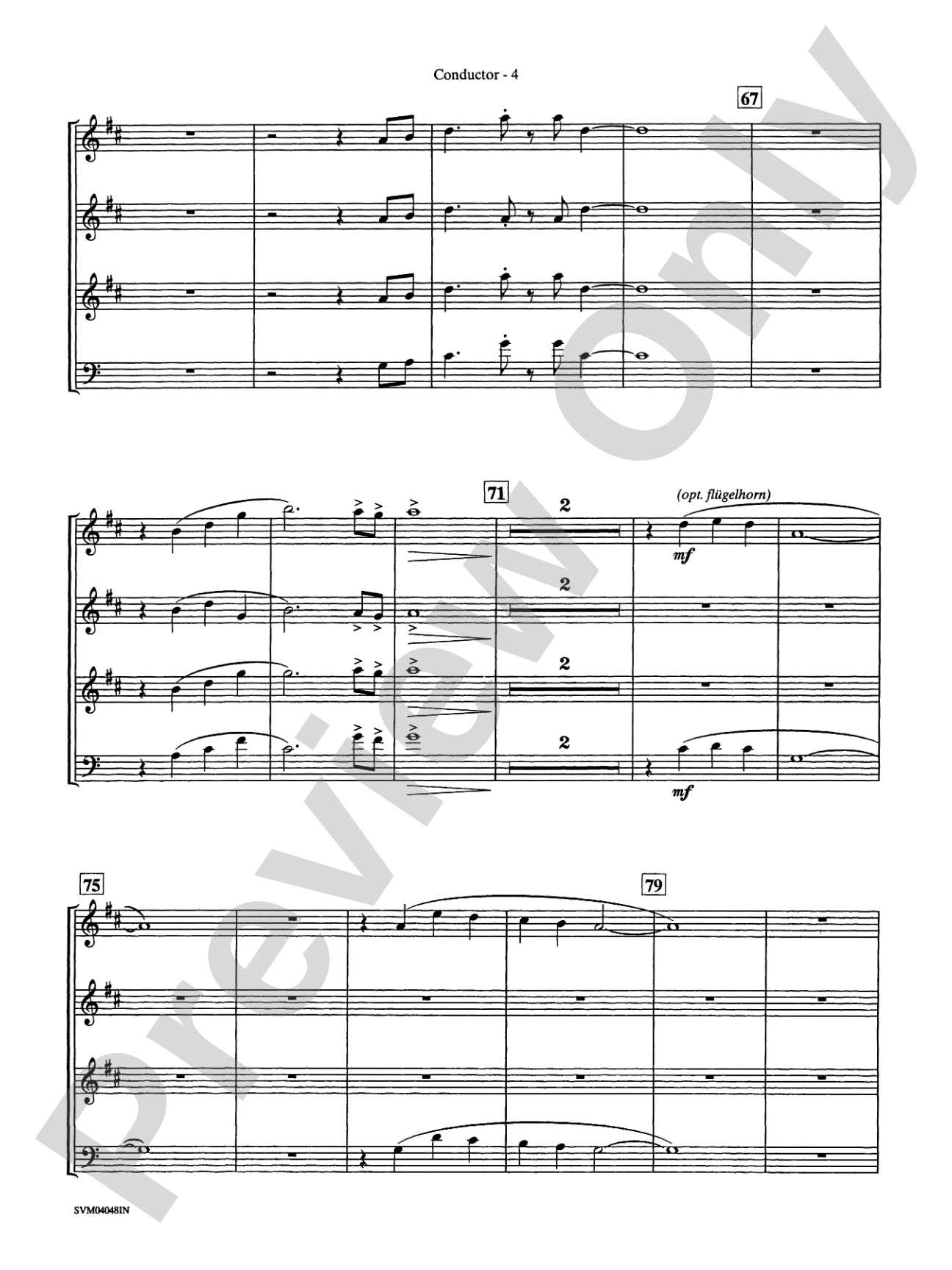 Make a Joyful Noise: Choral Instrumental Parts