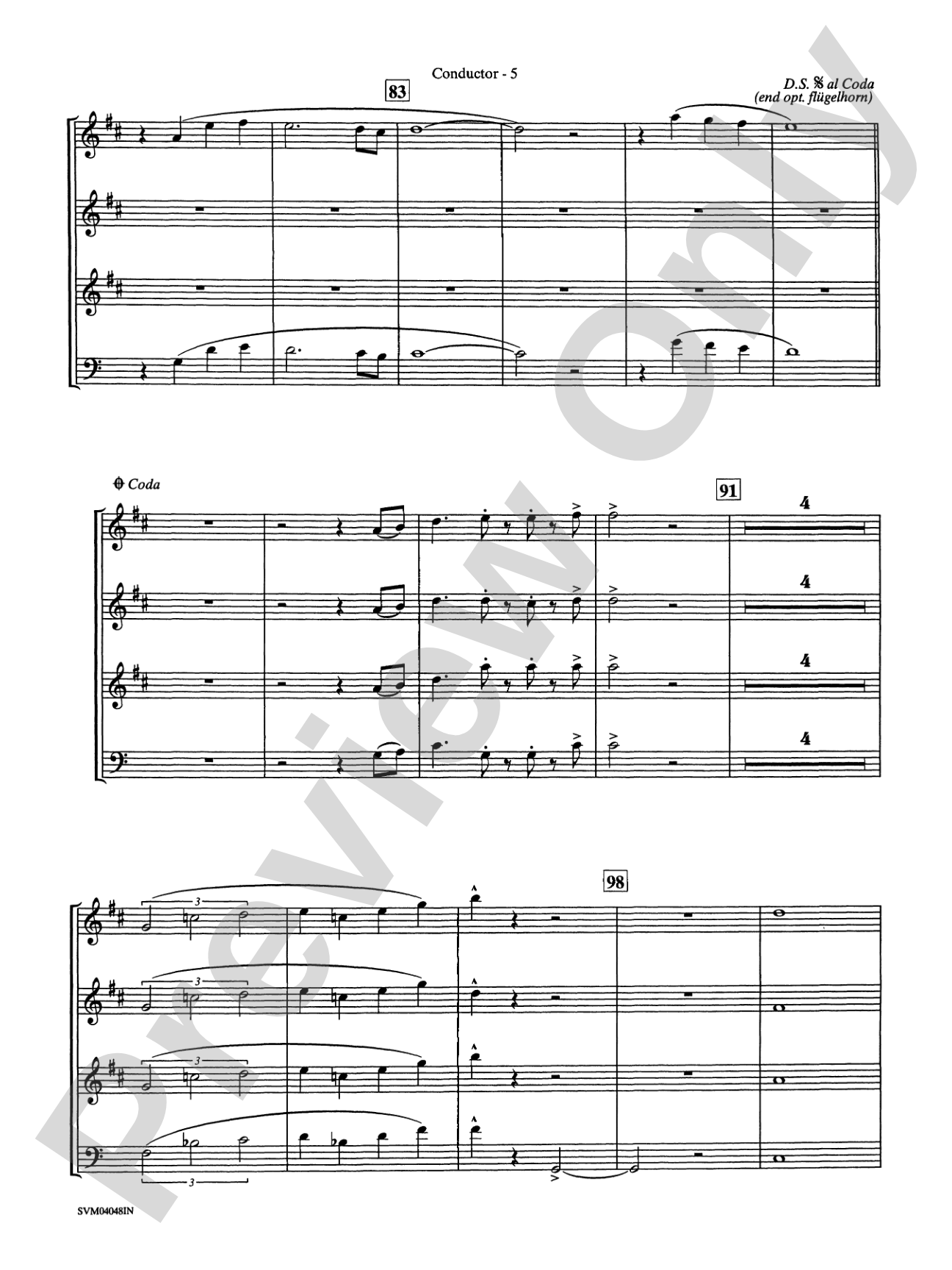 Make a Joyful Noise: Choral Instrumental Parts