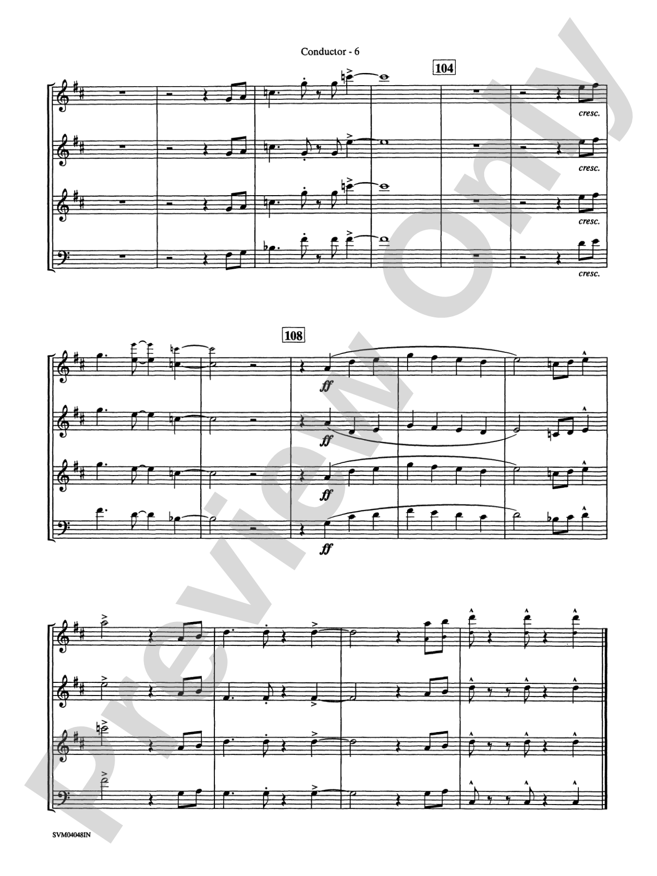 Make a Joyful Noise: Choral Instrumental Parts