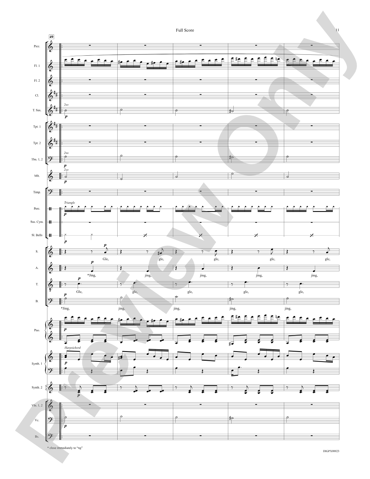 Jingle Bells Rondo: Choral SoundPax