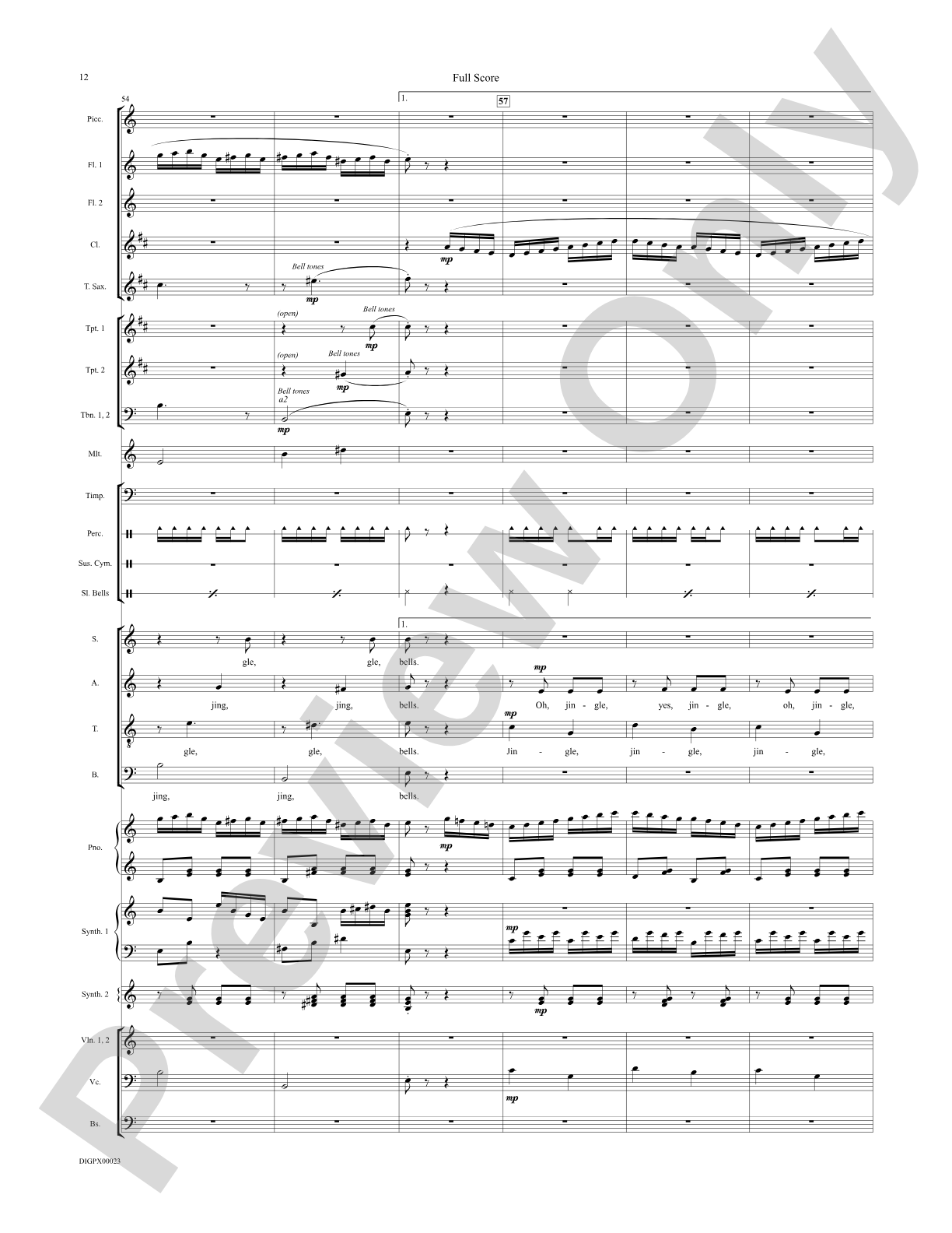 Jingle Bells Rondo: Choral SoundPax