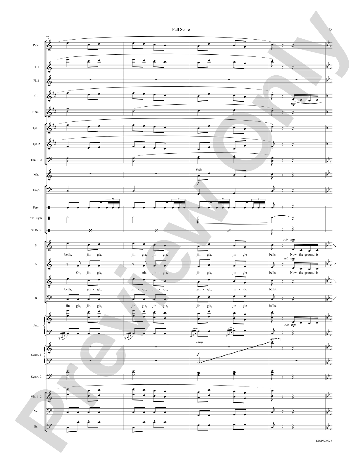Jingle Bells Rondo: Choral SoundPax