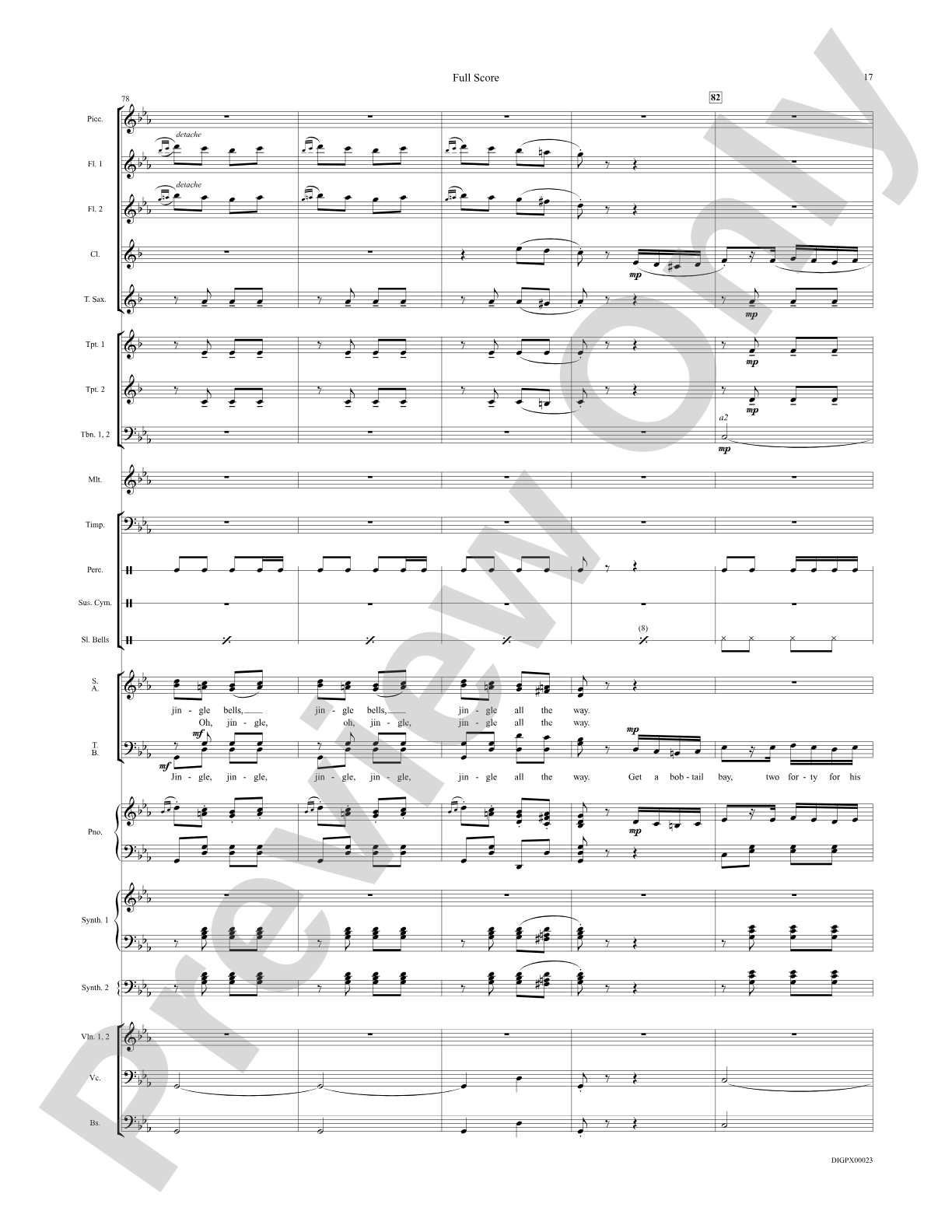 Jingle Bells Rondo: Choral SoundPax