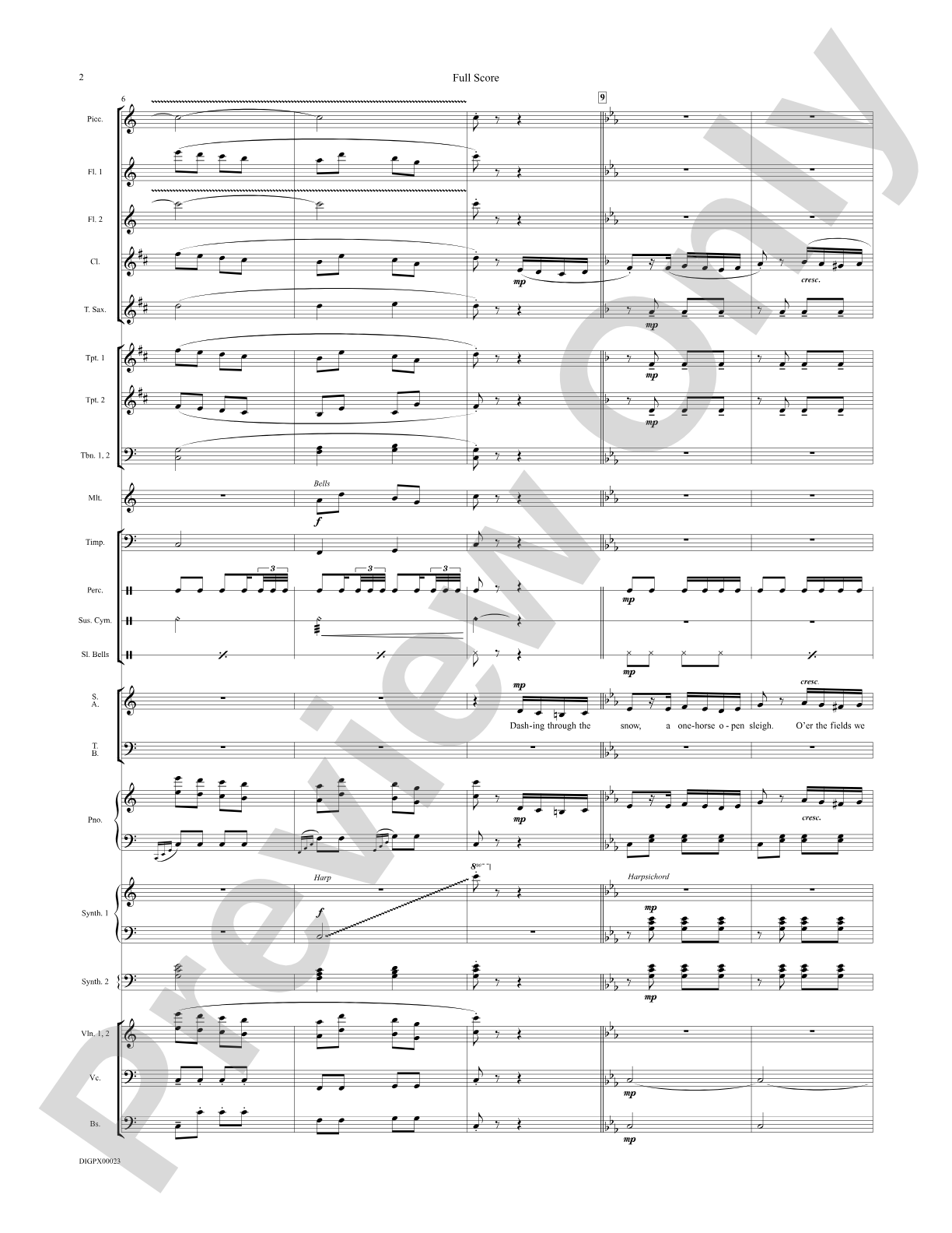 Jingle Bells Rondo: Choral SoundPax