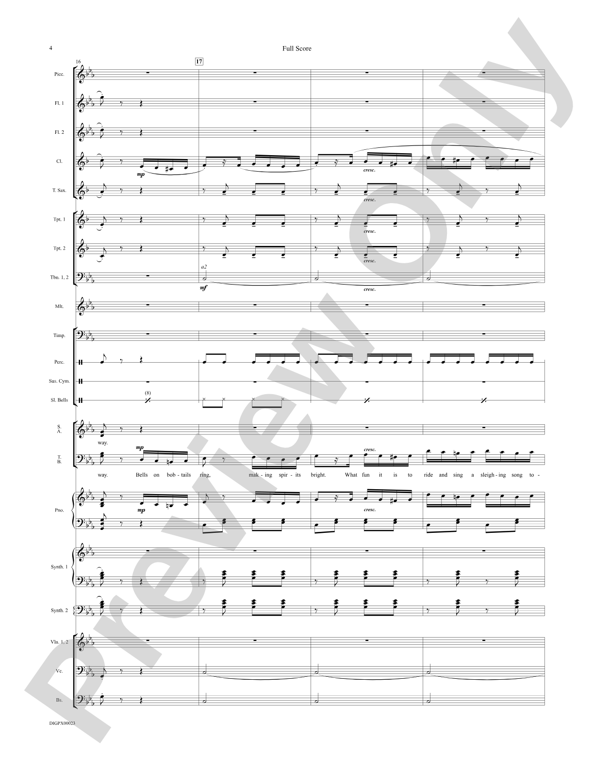 Jingle Bells Rondo: Choral SoundPax
