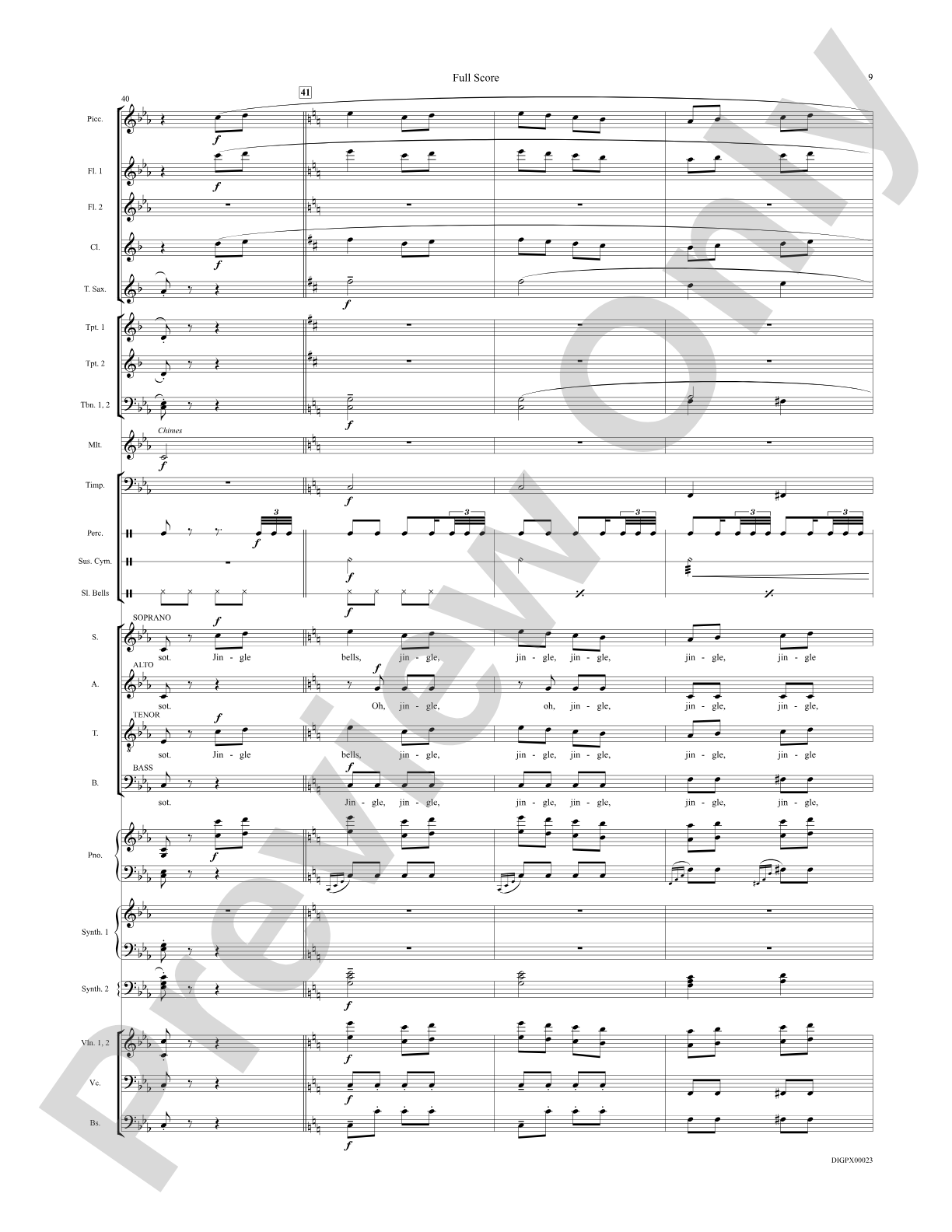 Jingle Bells Rondo: Choral SoundPax