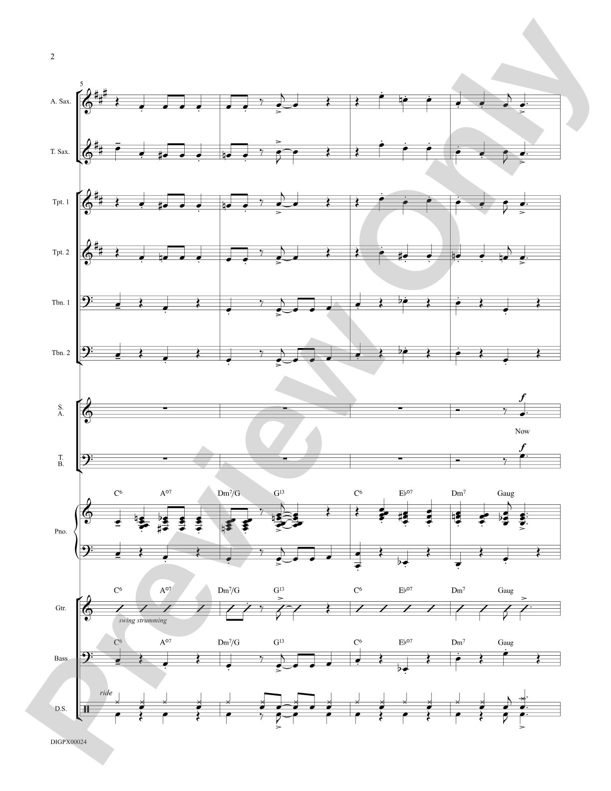 What Will Santa Claus Say? (When He Finds Everybody Swingin'): Choral SoundPax