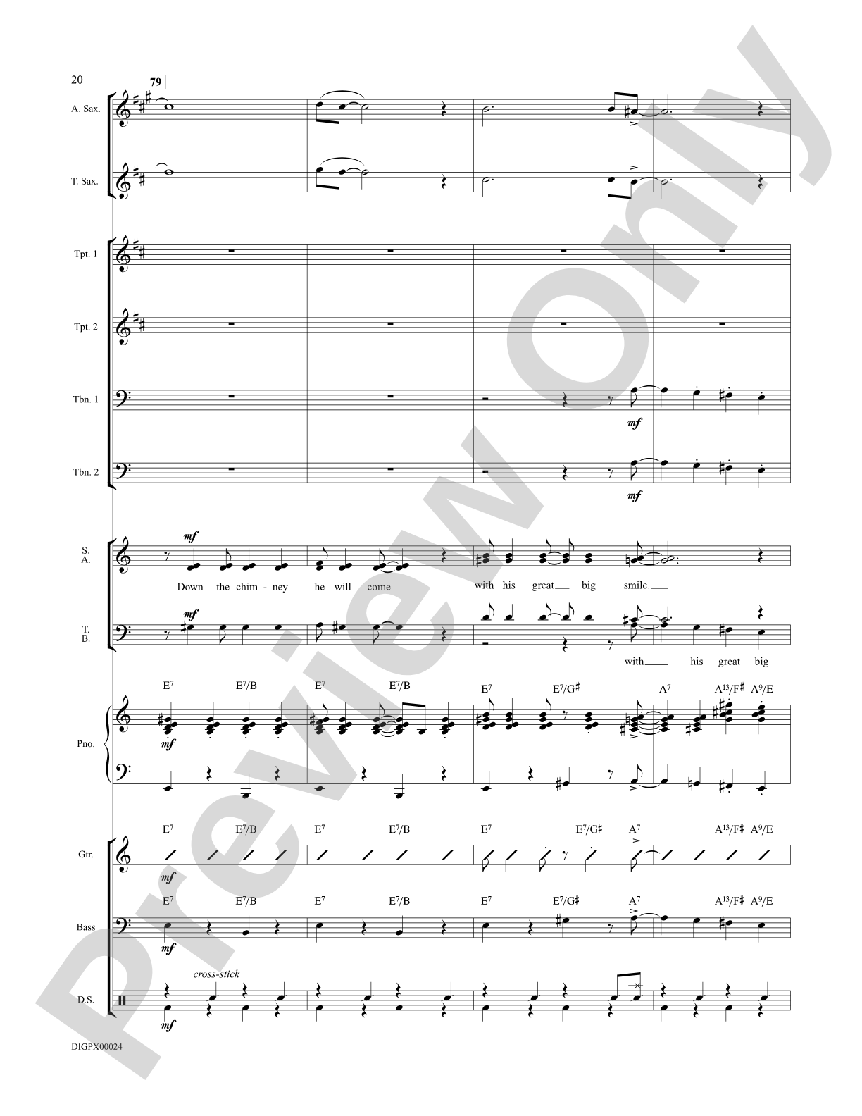 What Will Santa Claus Say? (When He Finds Everybody Swingin'): Choral SoundPax