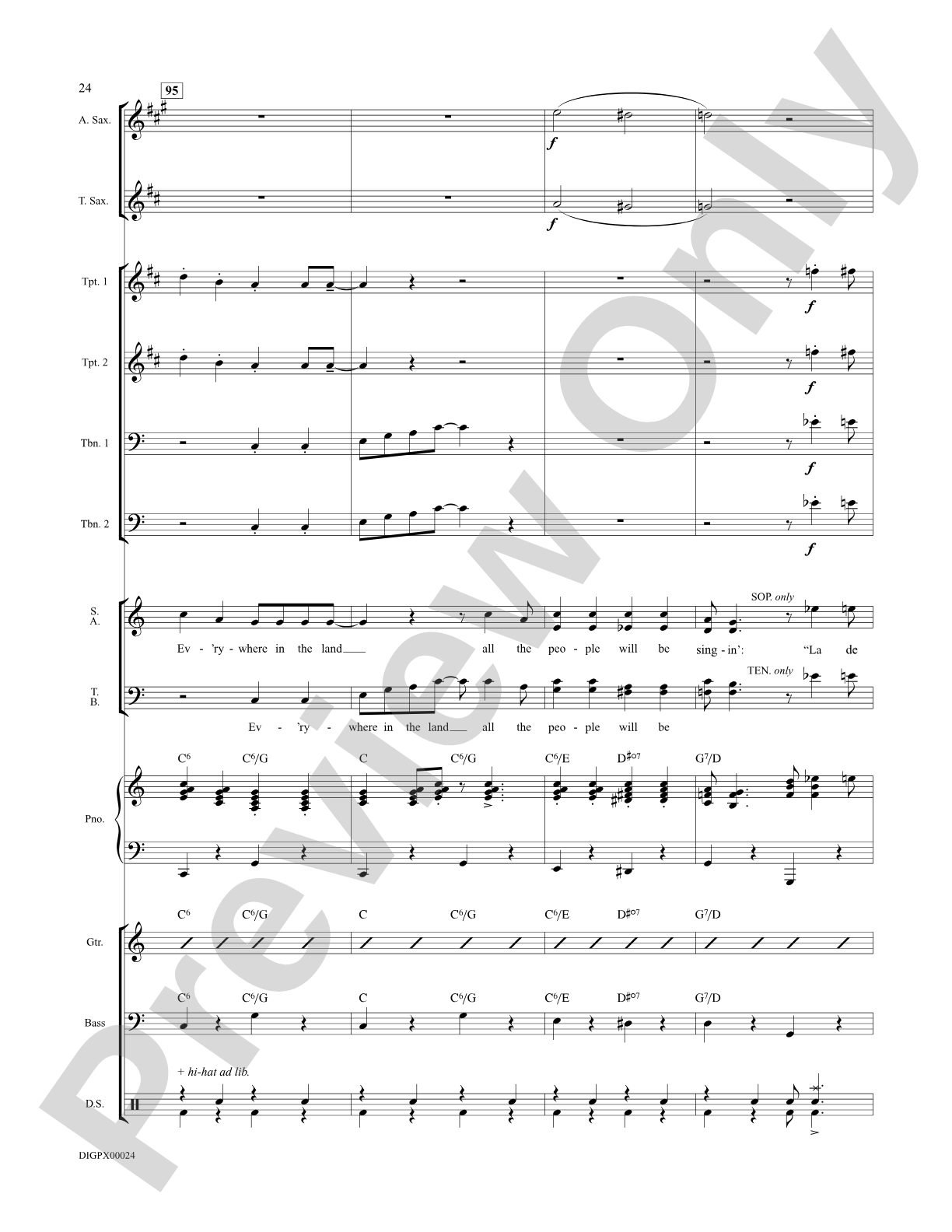 What Will Santa Claus Say? (When He Finds Everybody Swingin'): Choral SoundPax