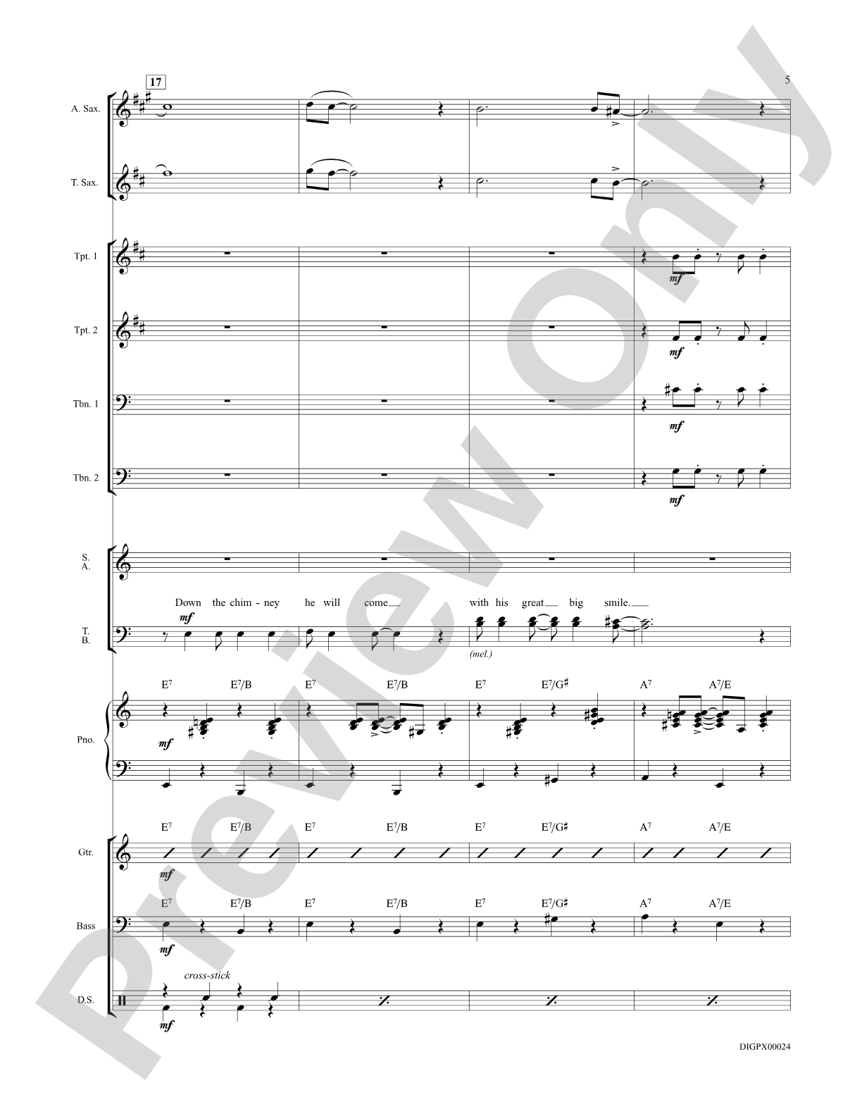 What Will Santa Claus Say? (When He Finds Everybody Swingin'): Choral SoundPax