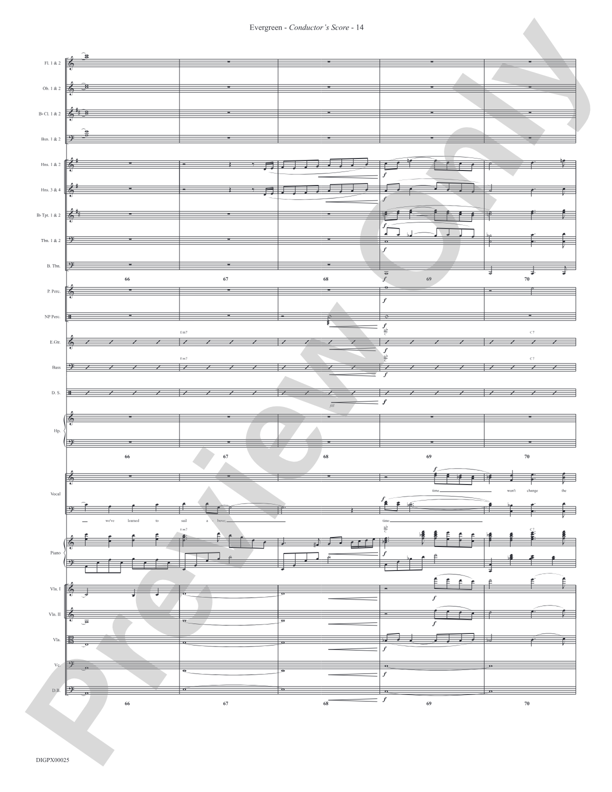 Evergreen (Love Theme from <i>A Star Is Born</i>): Choral SoundPax