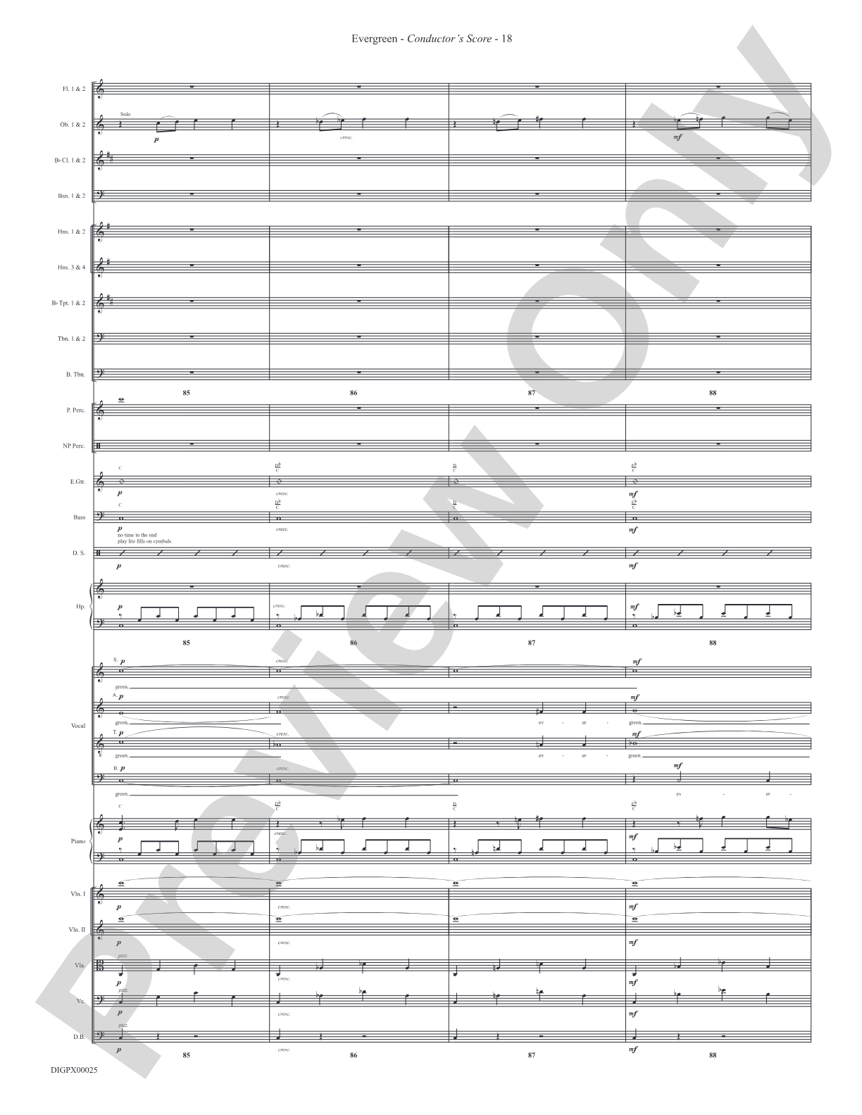 Evergreen (Love Theme from <i>A Star Is Born</i>): Choral SoundPax