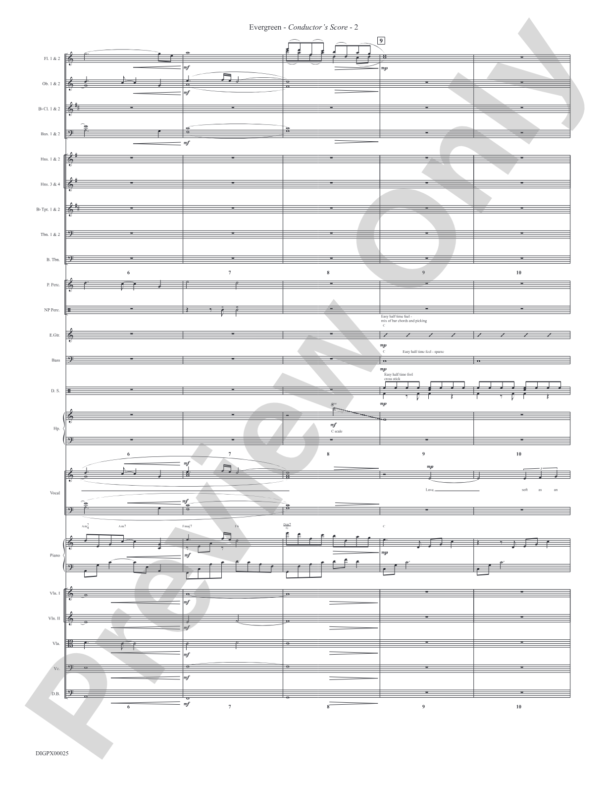 Evergreen (Love Theme from <i>A Star Is Born</i>): Choral SoundPax