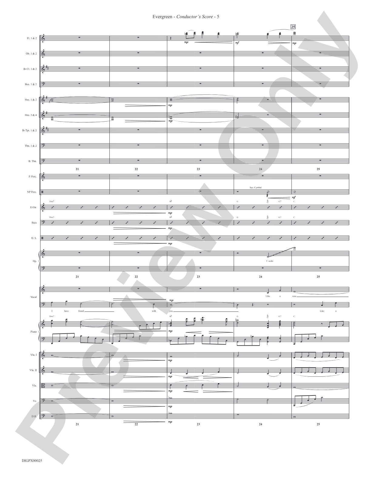 Evergreen (Love Theme from <i>A Star Is Born</i>): Choral SoundPax