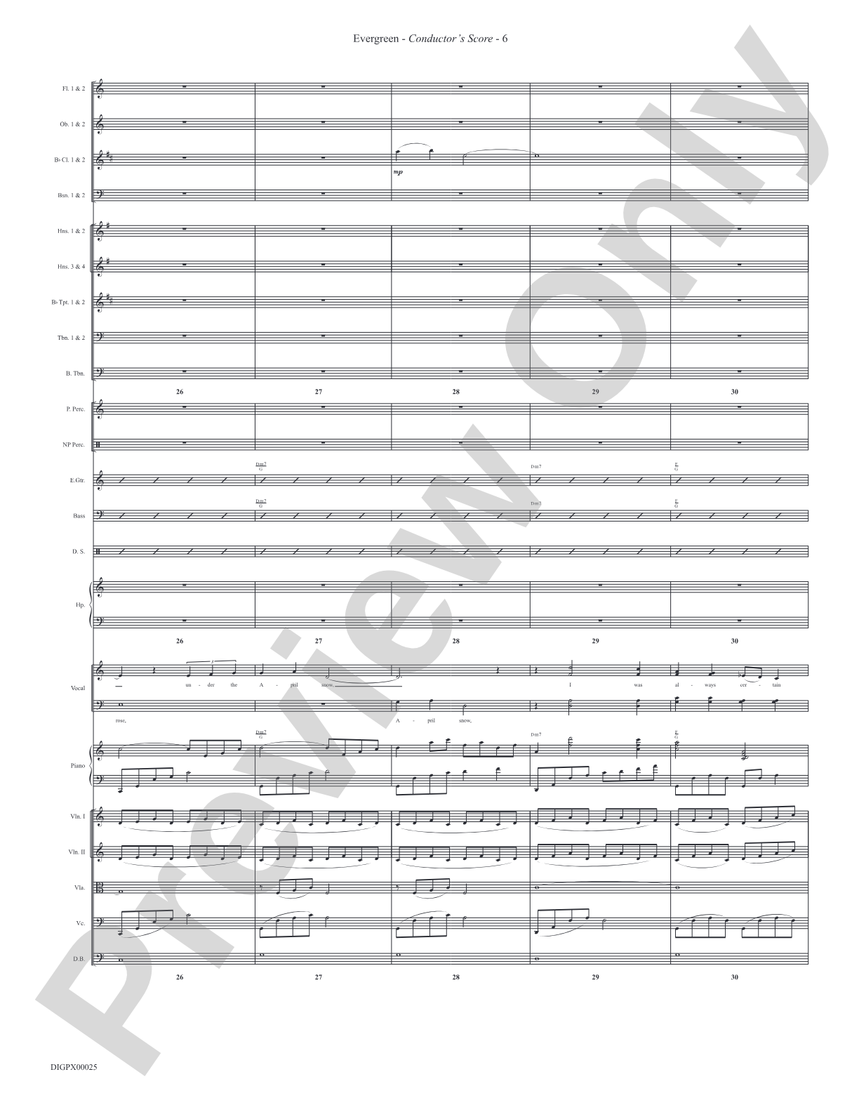 Evergreen (Love Theme from <i>A Star Is Born</i>): Choral SoundPax