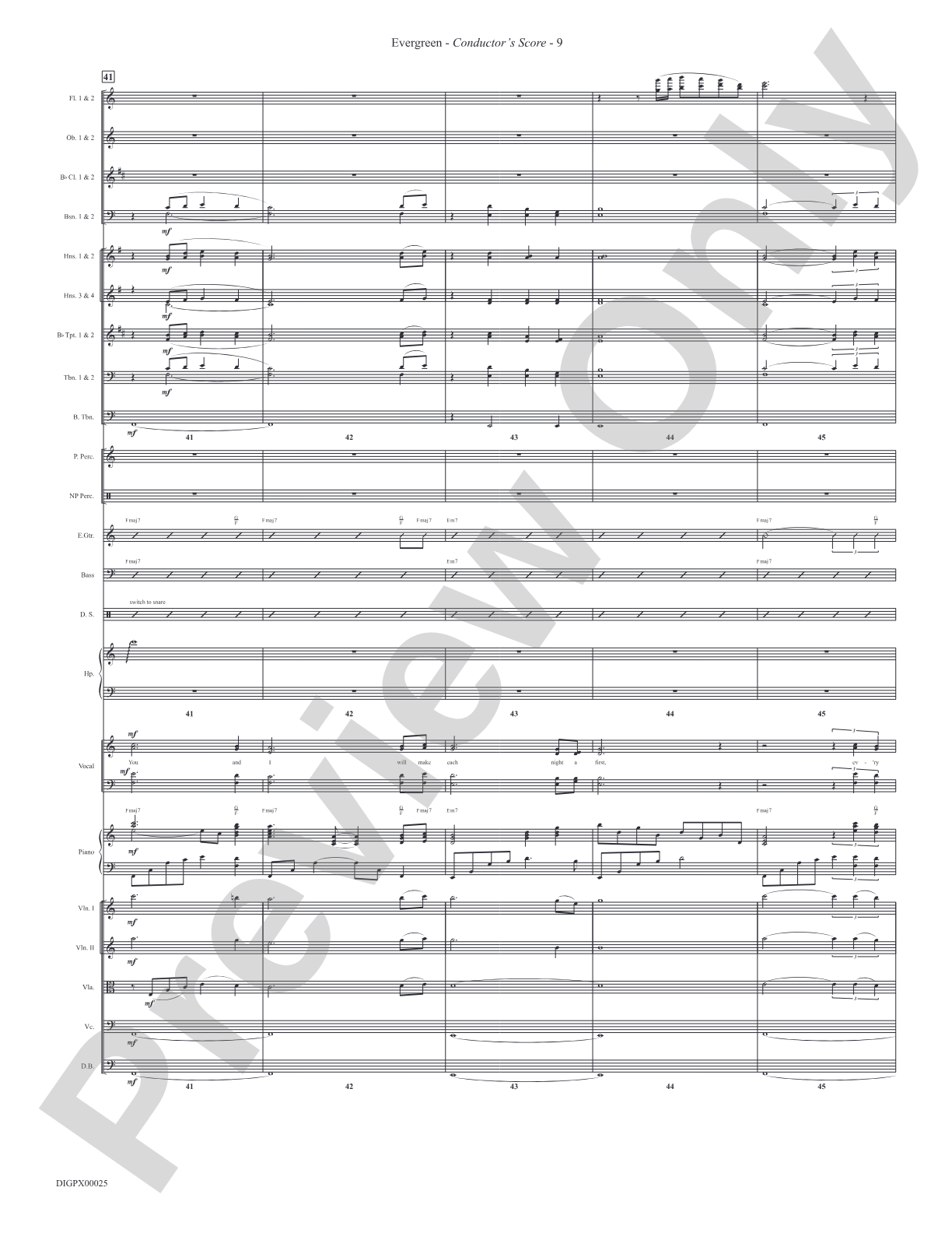 Evergreen (Love Theme from <i>A Star Is Born</i>): Choral SoundPax