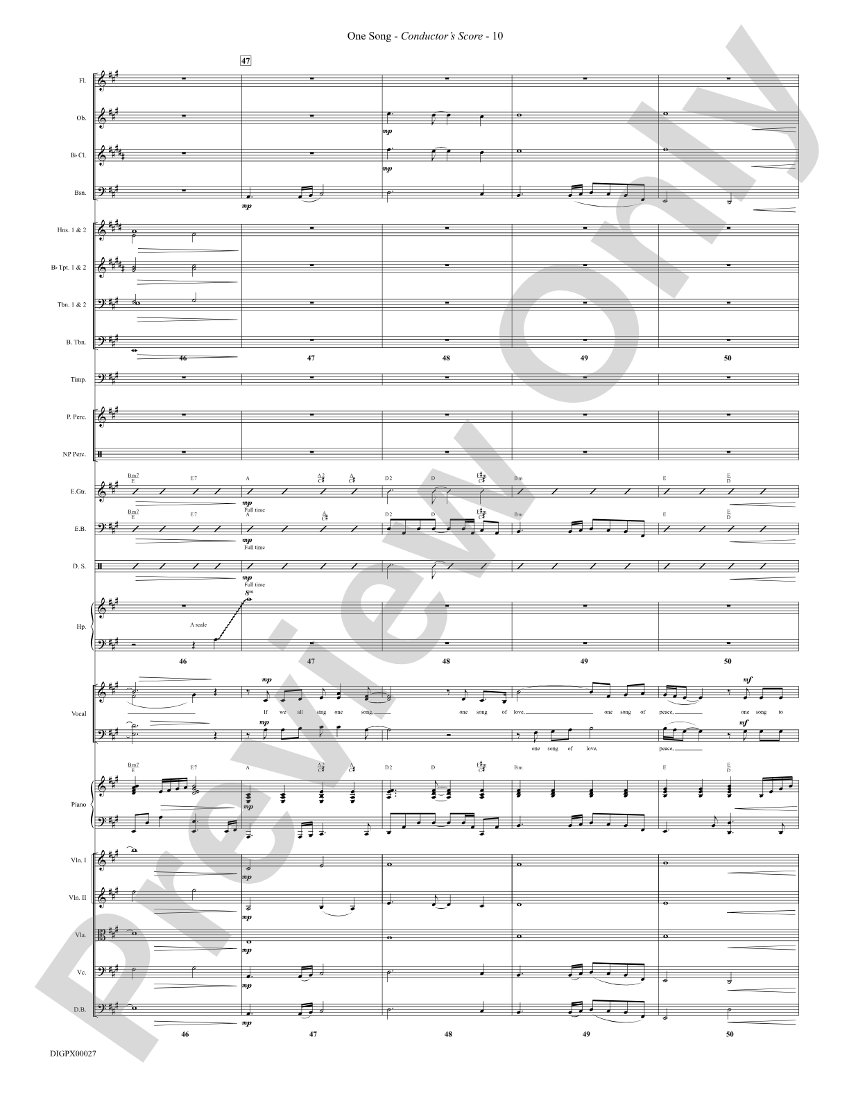 One Song: Choral SoundPax